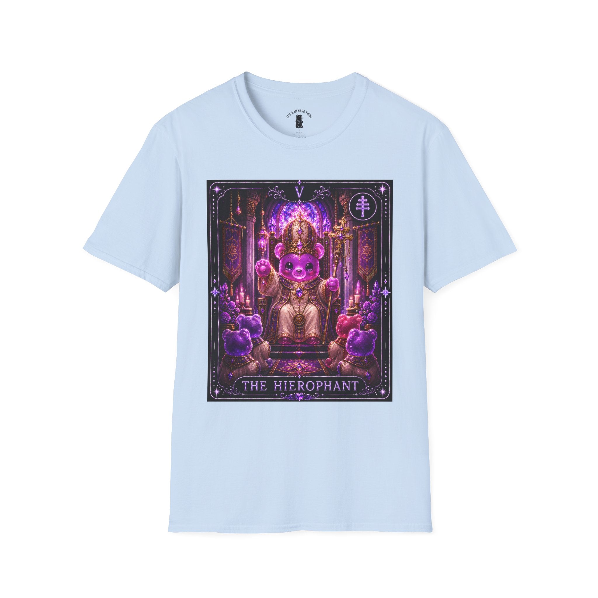 The Hierophant Tarot Mystic Oozy Bear Friend Special Addition- Graphic Shirt