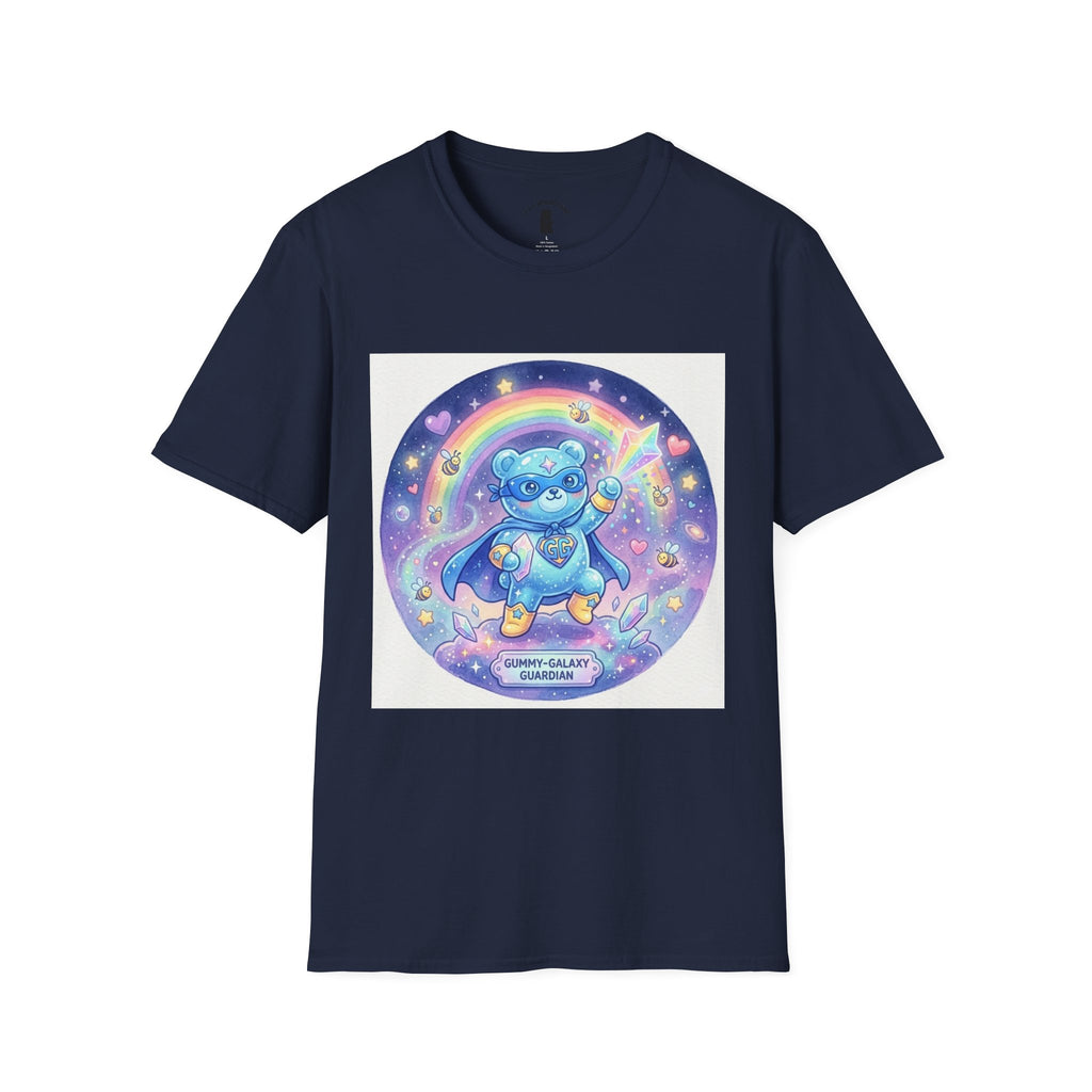 Mighty Super Crystal Gooey Gummy Bear- Kawaii Graphic T-Shirt