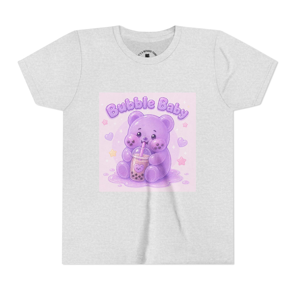 'Bubble Baby' Gooey Gummy Bear Boba Milk Tea Graphic