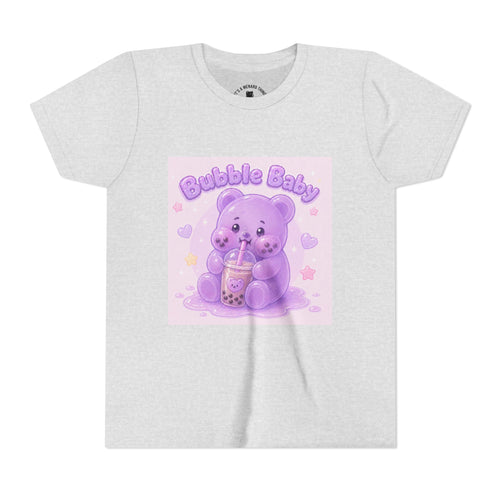 'Bubble Baby' Gooey Gummy Bear Boba Milk Tea Graphic