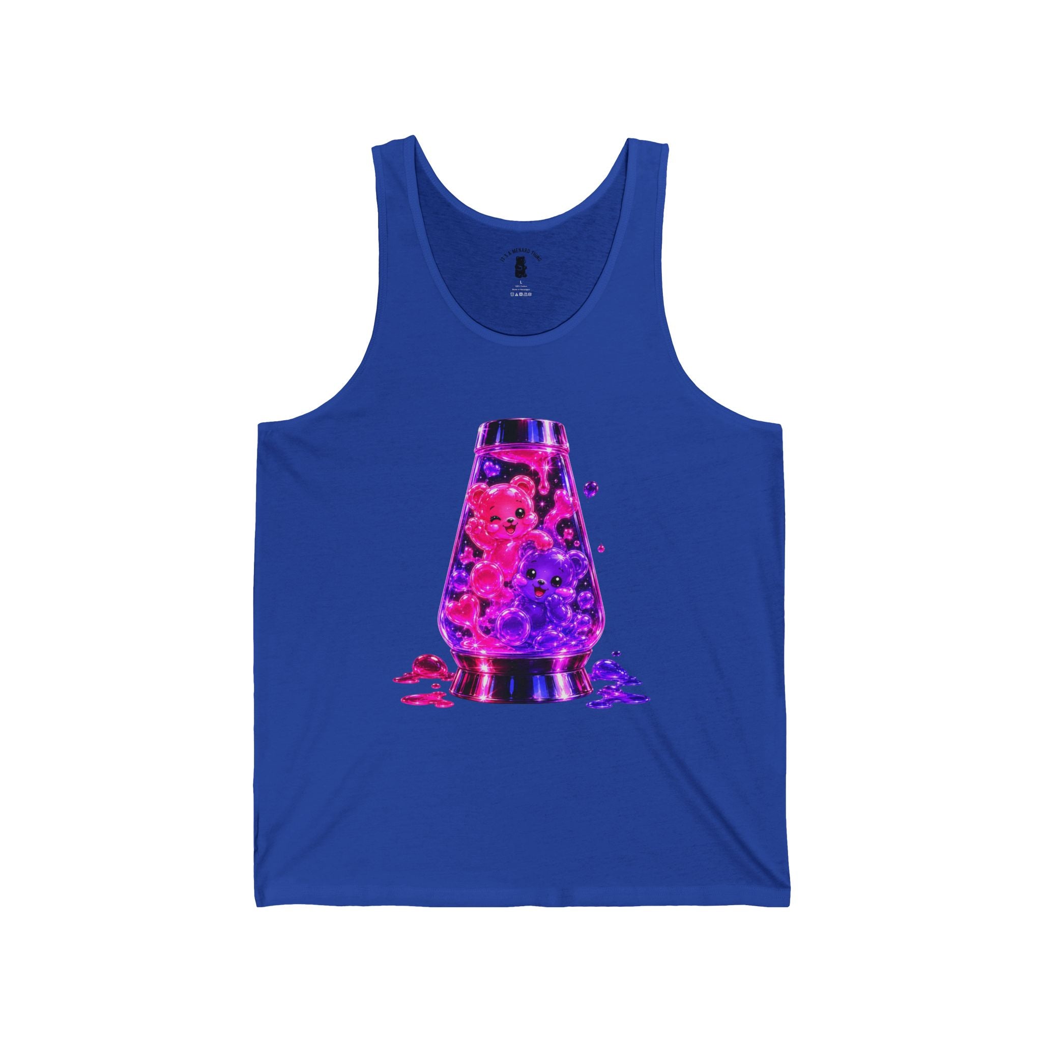 Psychedelic Lava Lamp Special Additions, Oozy Bear Gummy Duo Friends- Graphic Tank Top