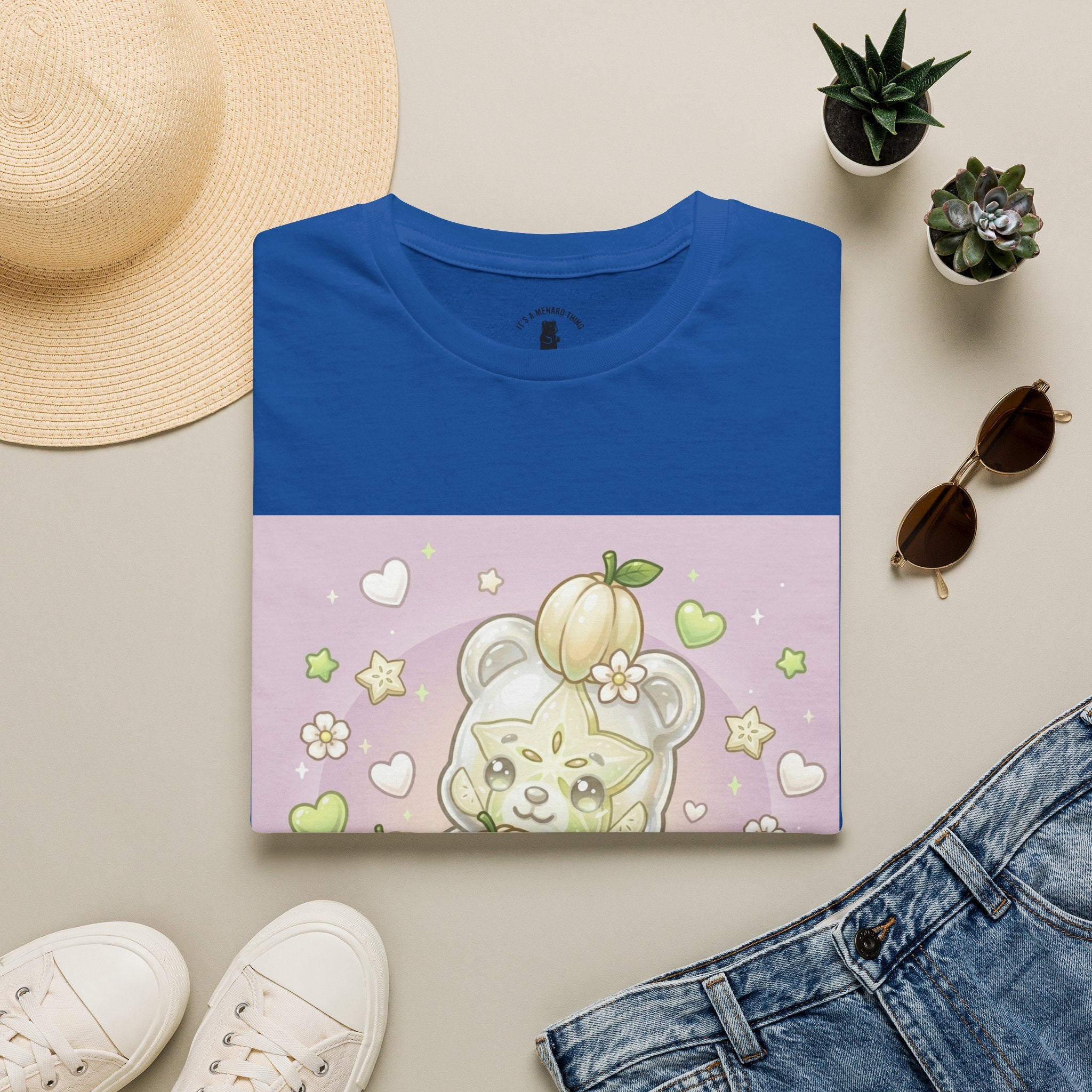 Cute Pumpkin Bear T-Shirt — Pastel Kawaii Fall Tee