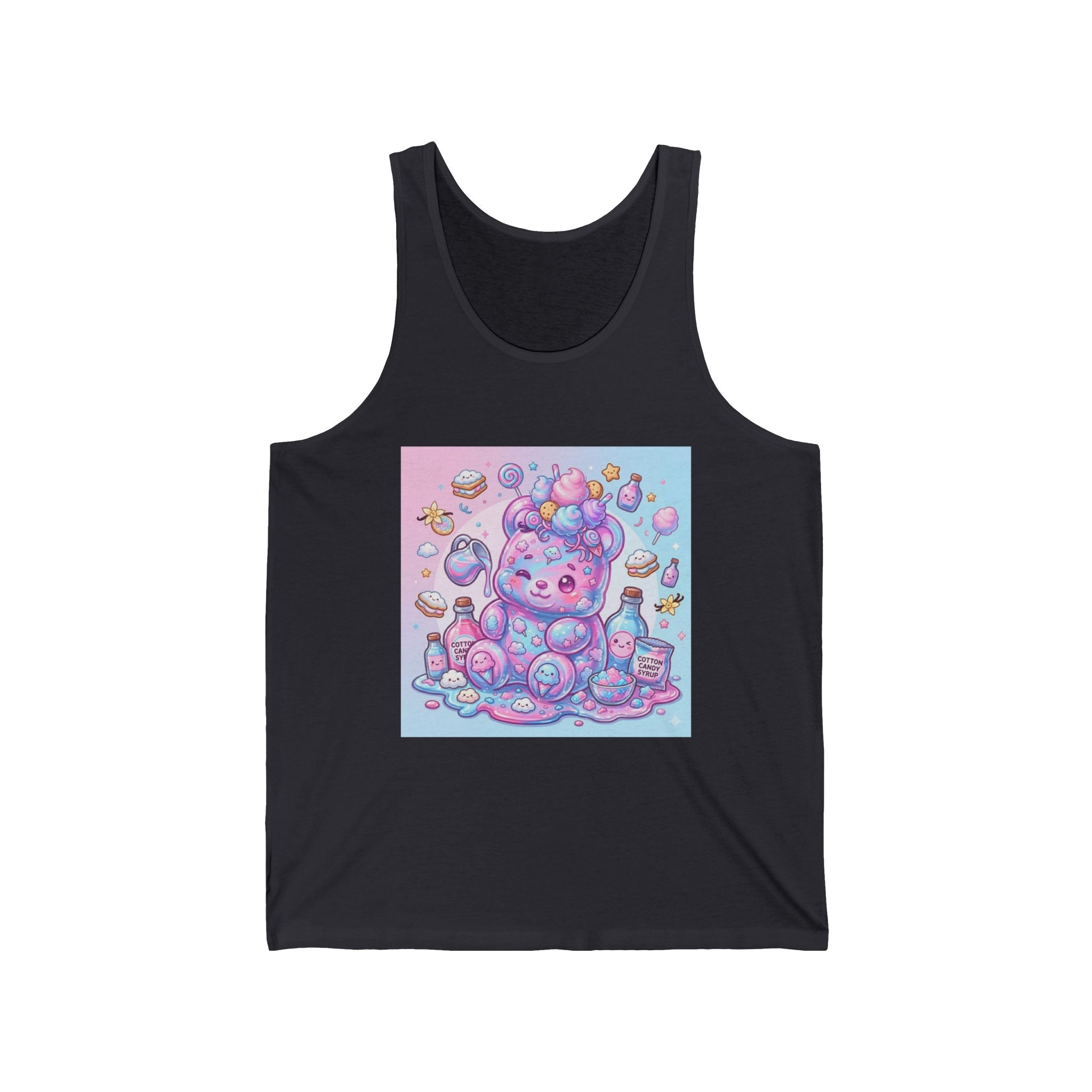 Cotton Candy Sweet, Exotic Gooey Gummy — Pastel Graphic Tank