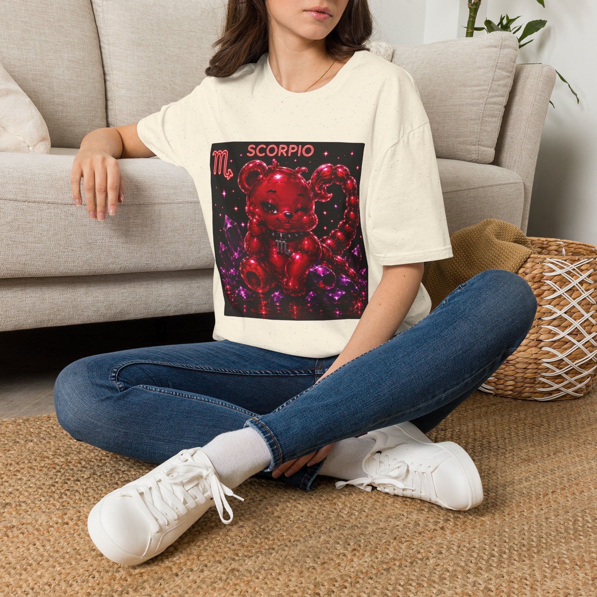 Scorpio Zodiac Astrology Oozy Bear Special Additon- Graphic Shirt