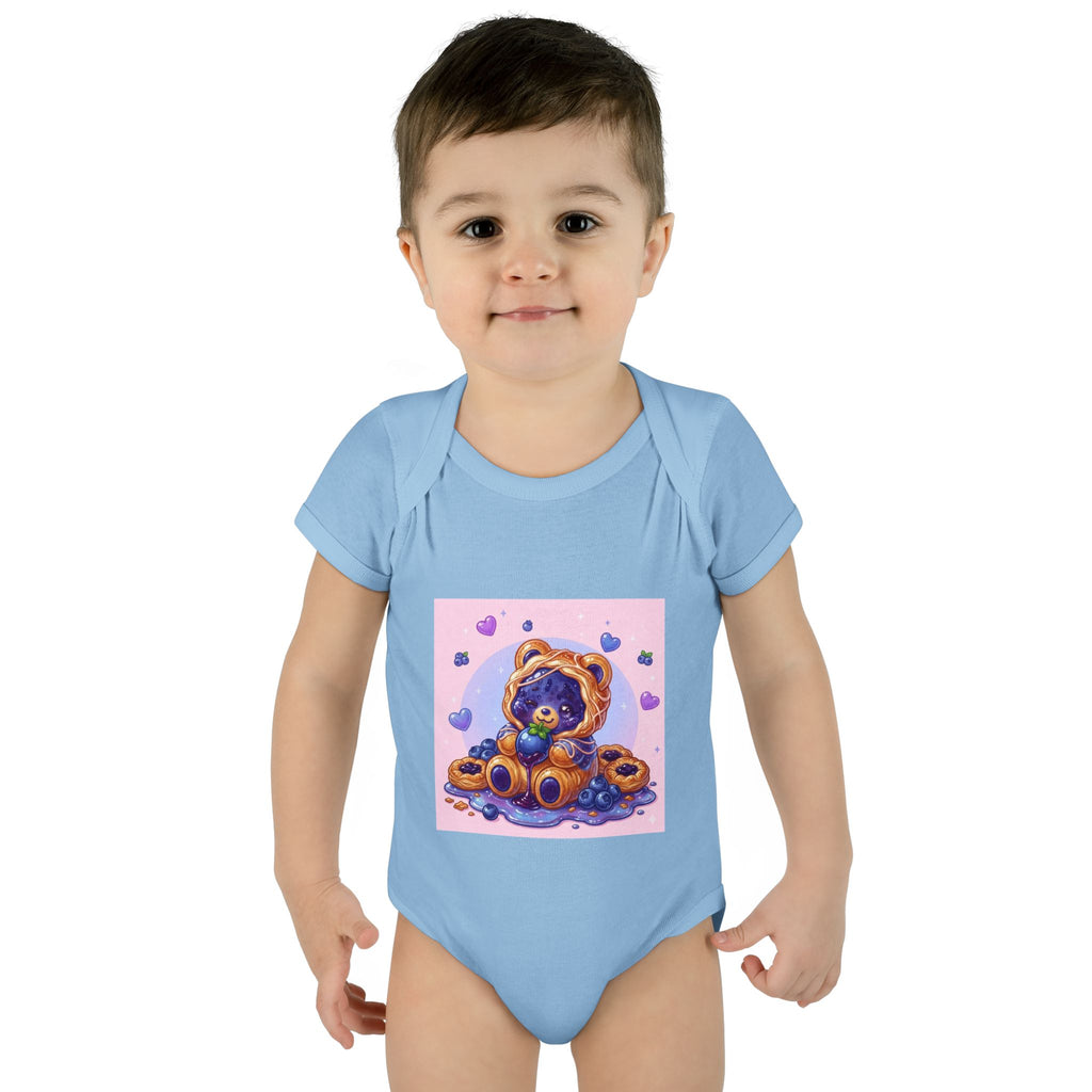 Blueberry Danish, Puff Pastry PJ Gooey Gummy Bear Suit