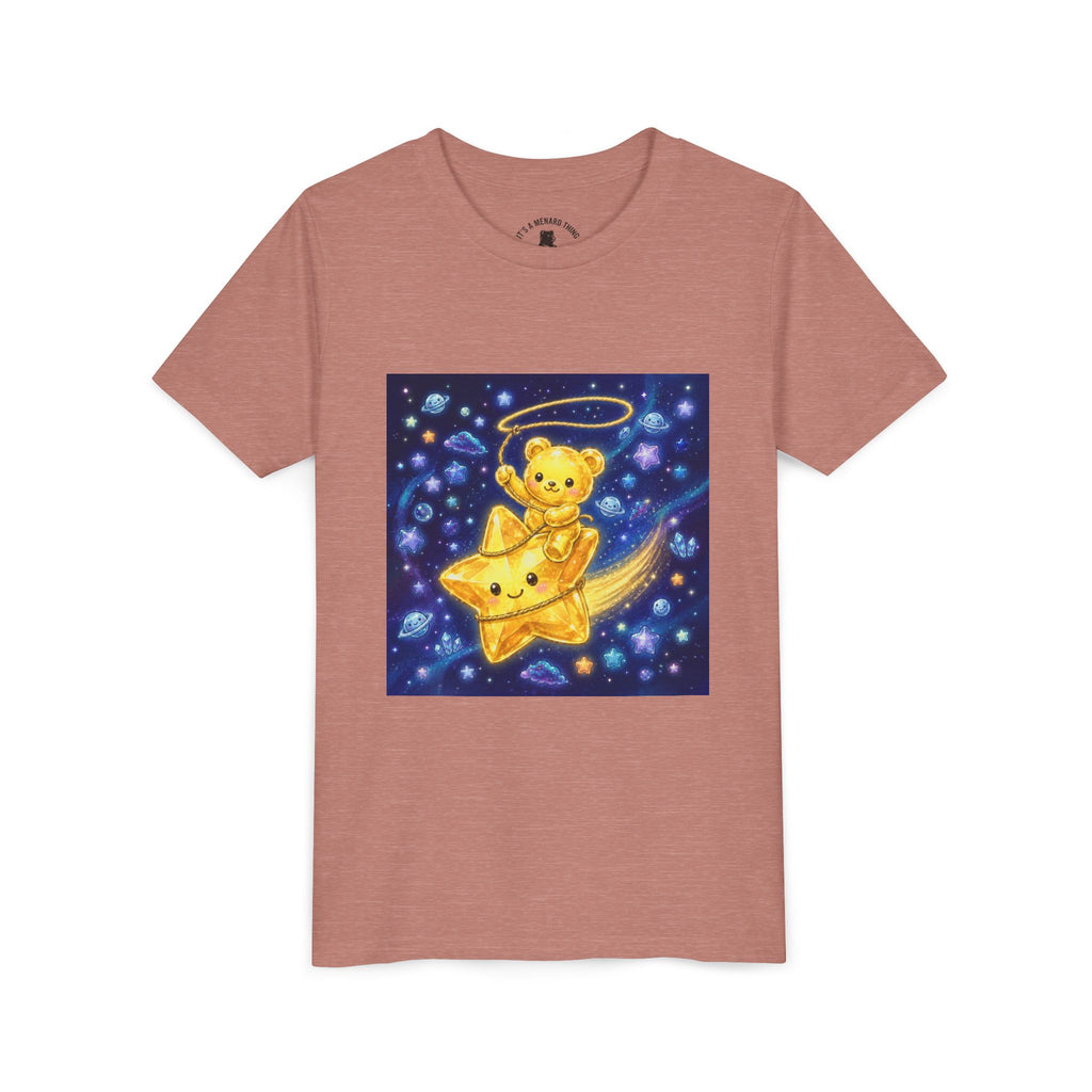 Rodeo, Giddy Up! Starlight Yellow Gooey Crystal Gummy Bear- Graphic T-Shirt