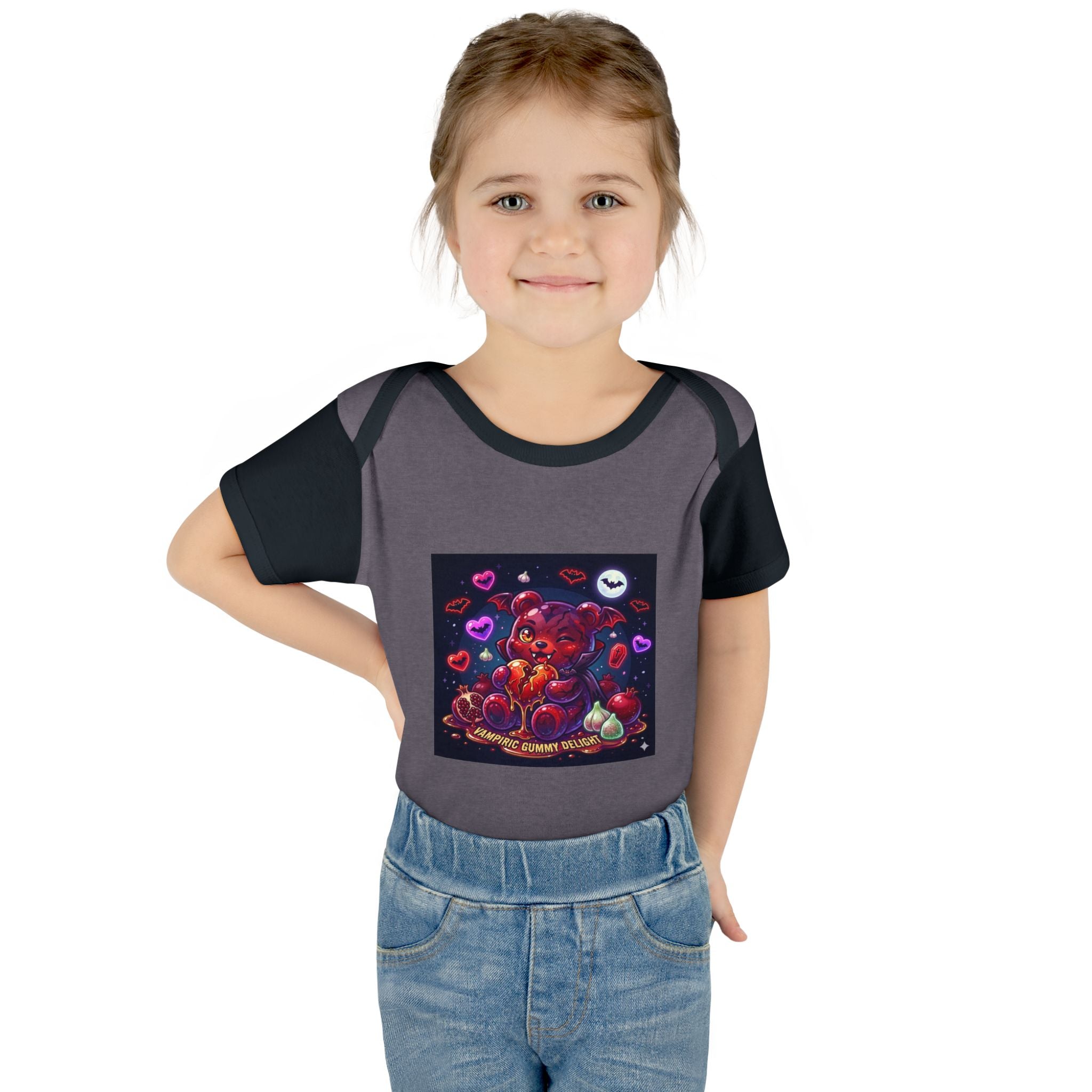 Baby Bodysuit - Cute Vampire Gooey Gummy Bear