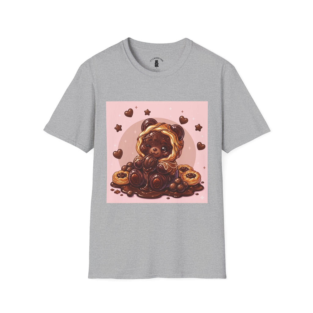 Chocolate Danish Gooey Gummy Bear — Cute  Graphic T-Shirt