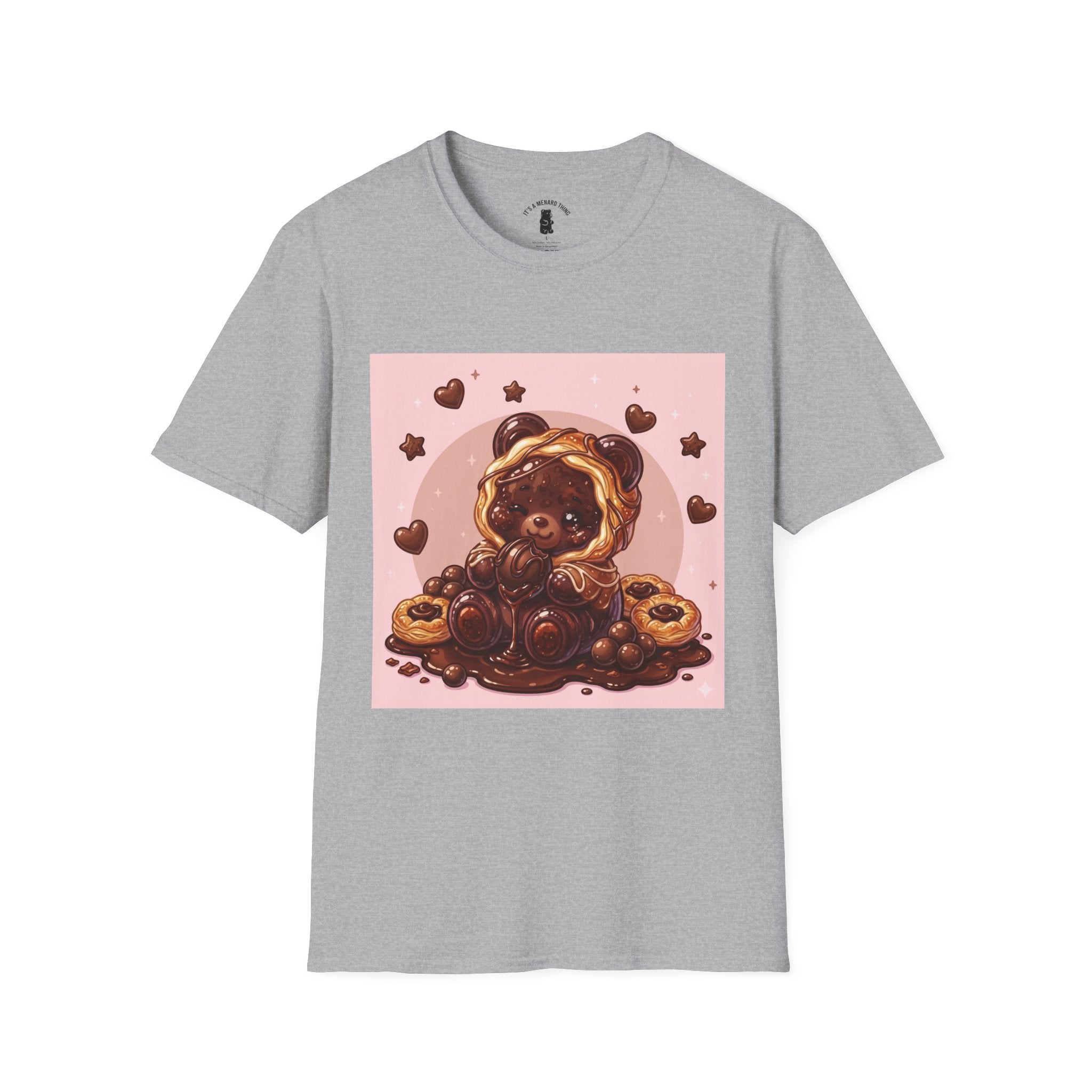 Chocolate Danish Gooey Gummy Bear — Cute  Graphic T-Shirt