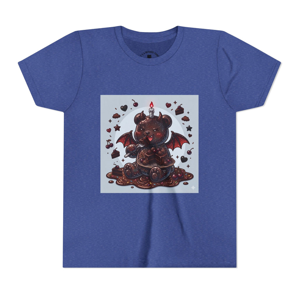 Devils Food Cake, Fudge Gooey Gummy Bear Youth Shirt