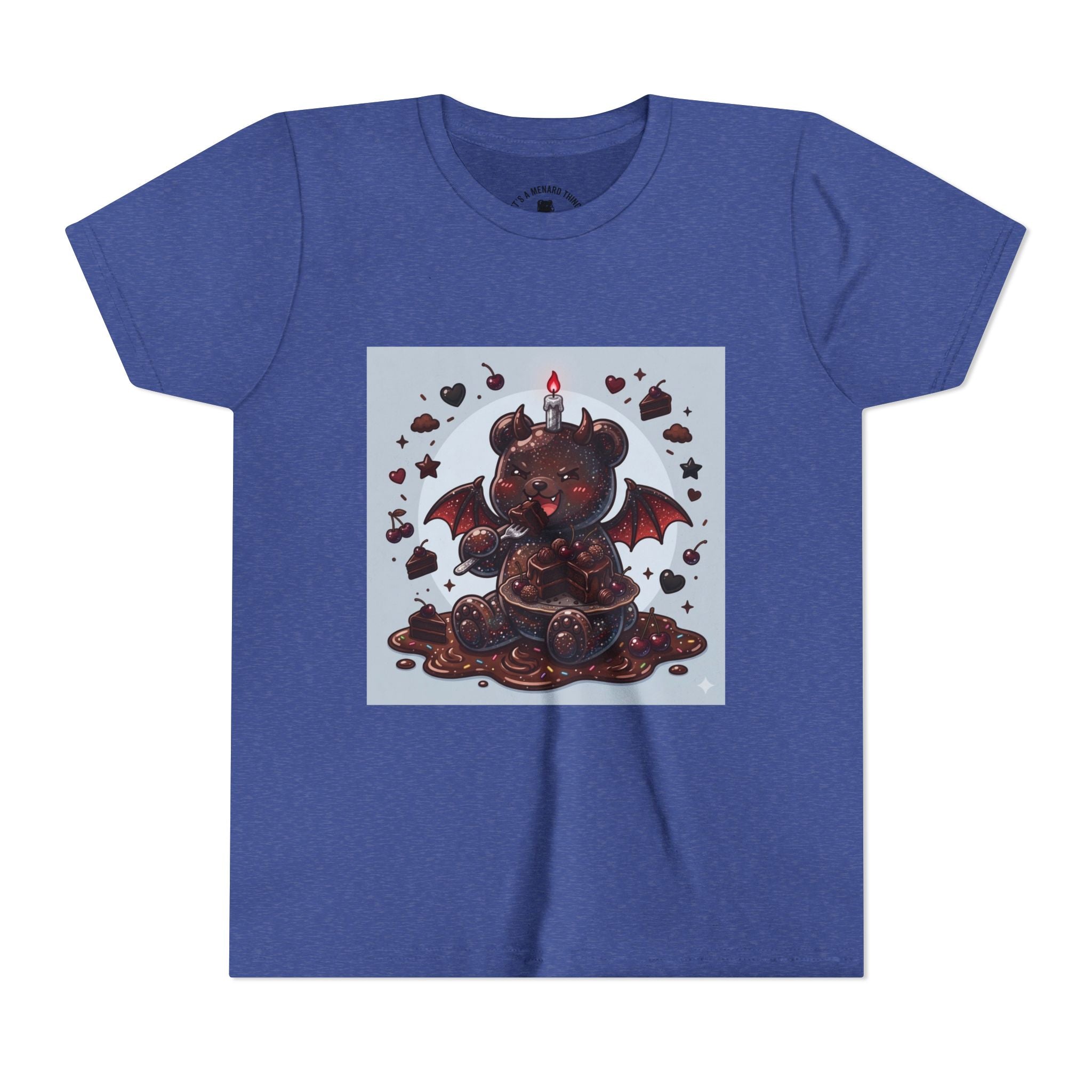 Devils Food Cake, Fudge Gooey Gummy Bear Youth Shirt