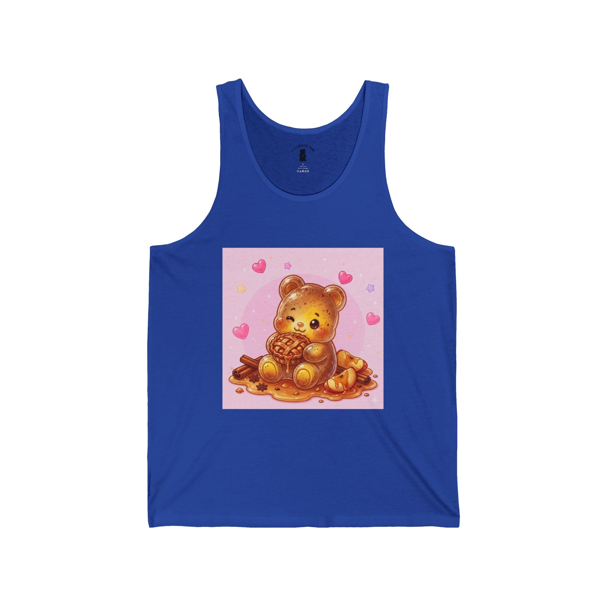 Apple Cinnamon Pie, Golden Gooey Gummy Bear — Kawaii Graphic Tank
