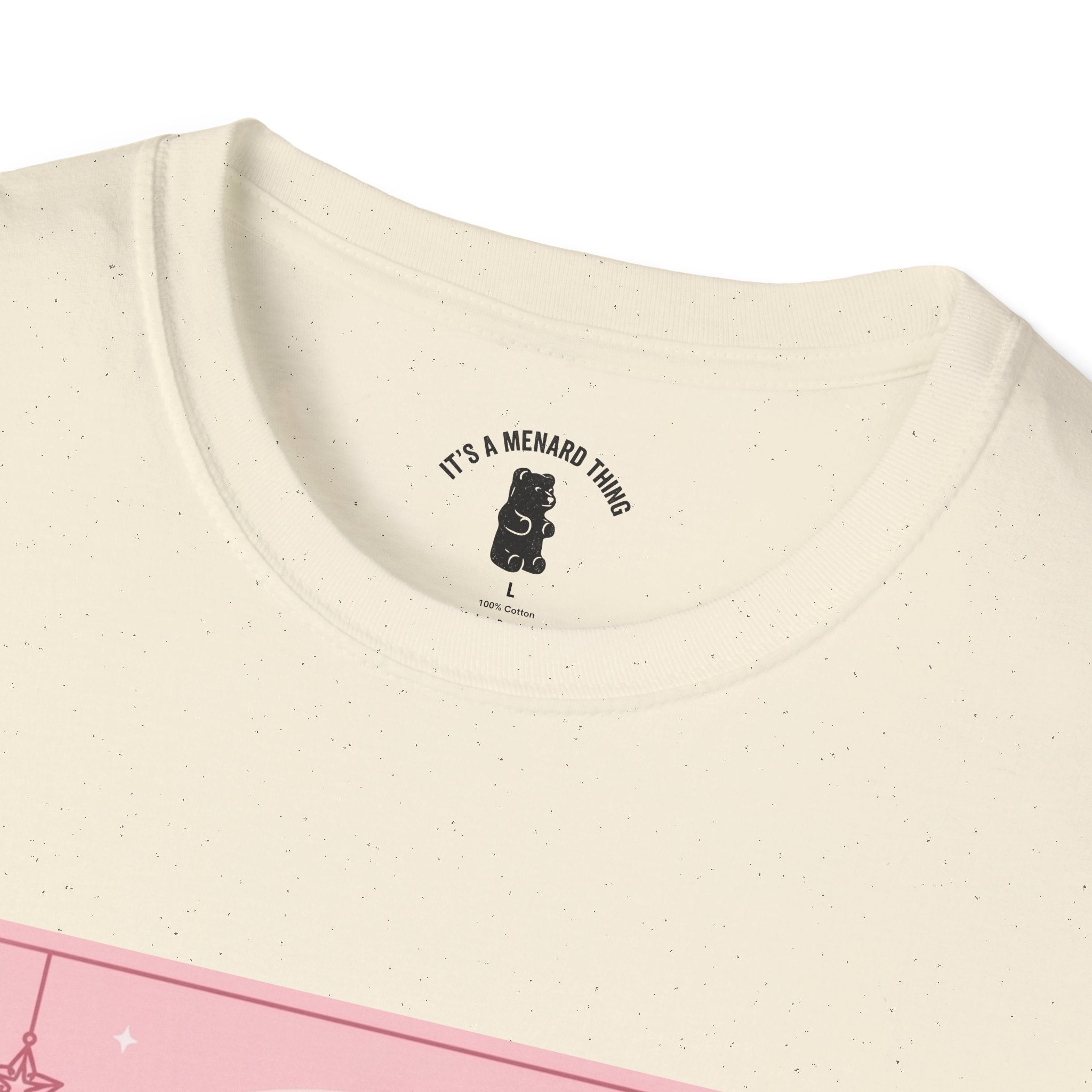 Rose Water Turkish Delight, Pink Gooey Gummy Bear— Kawaii Illustration