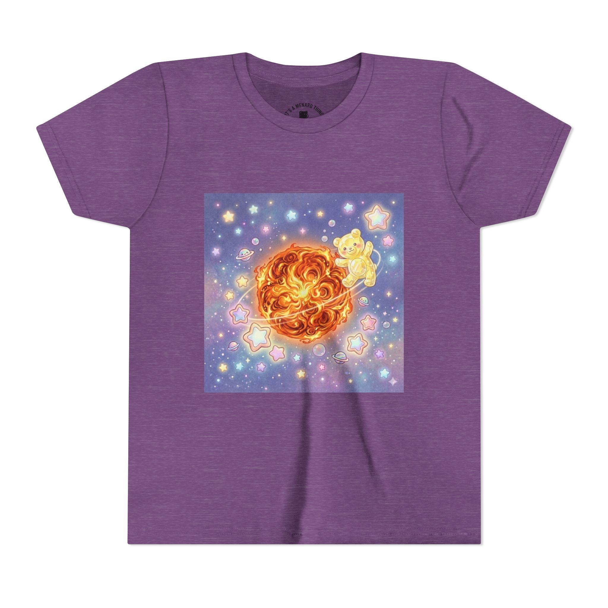 Toasted Cinnamon Sun Gooey Crystal Gummy Bear —Stars Galaxy Design