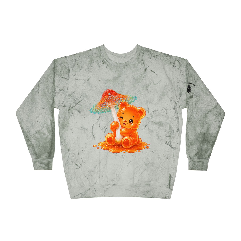 Special Mushroom, Pretty Gooey Gummy Bear Friend -Kawaii Graphic Tie-Dye