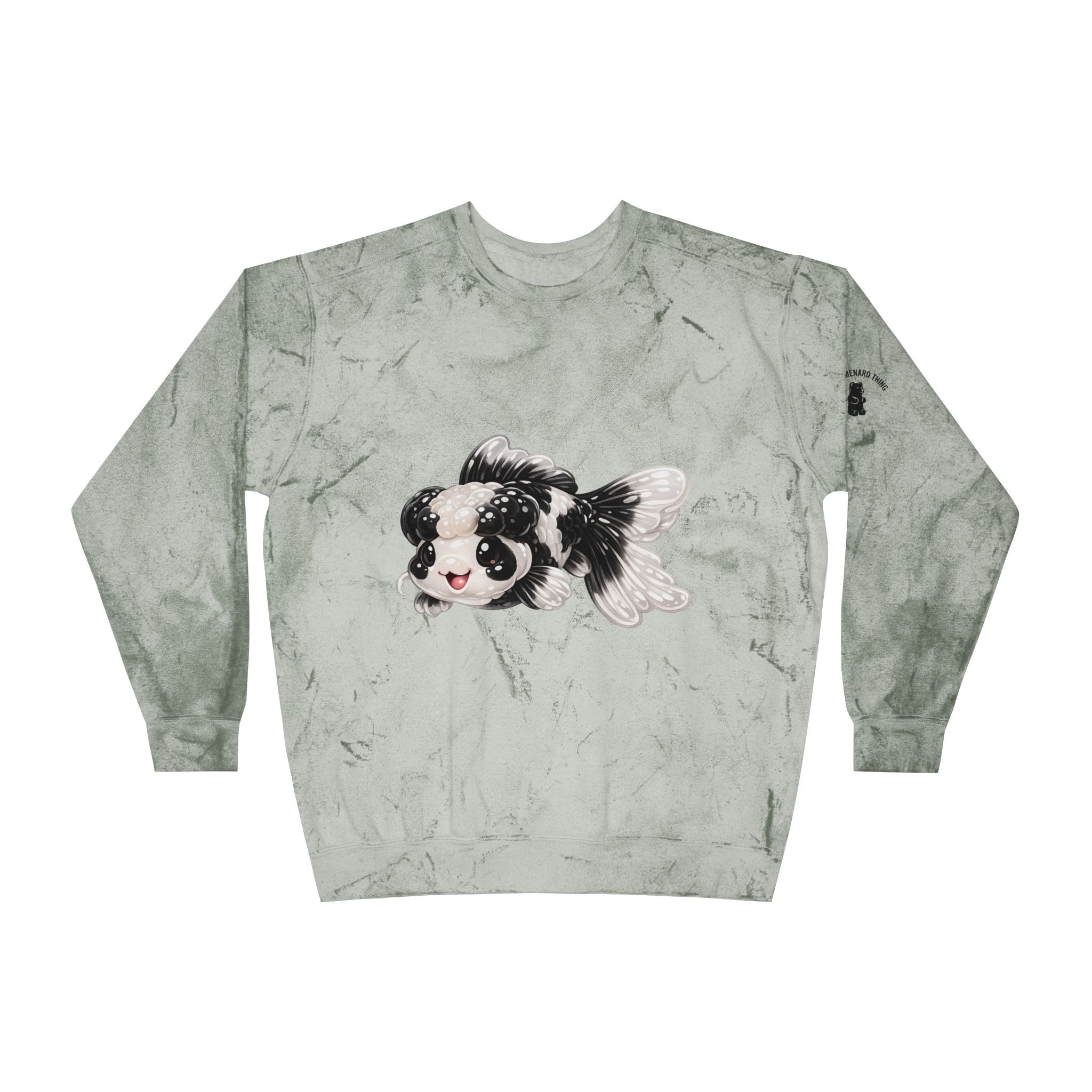 Black and White Panda Koi Fish Special Edition Graphic Sweater