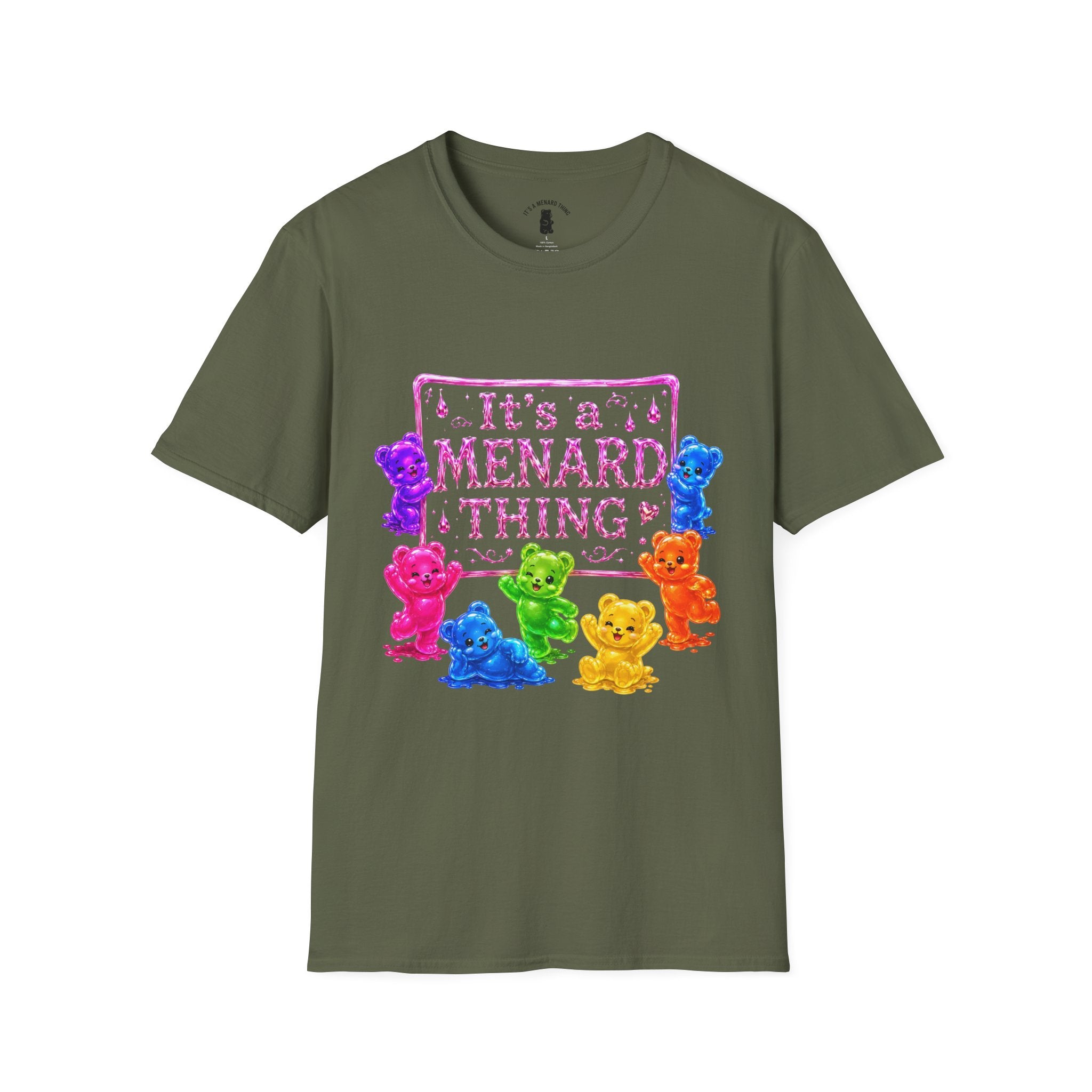 It's a Menard Thing Offical Logo, Oozy Bear Friends Special- Graphic Shirt
