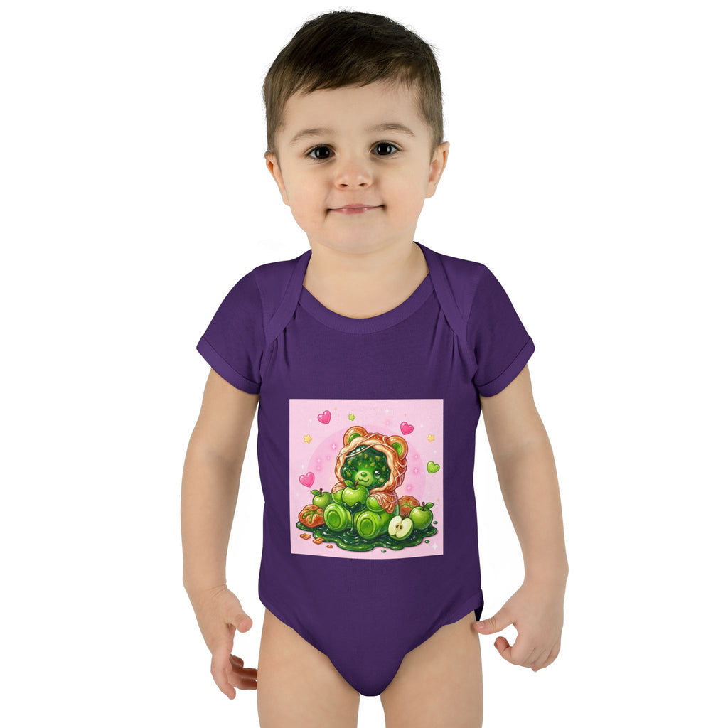 Green Apple Danish Gooey Gummy Bear in Puff PJs