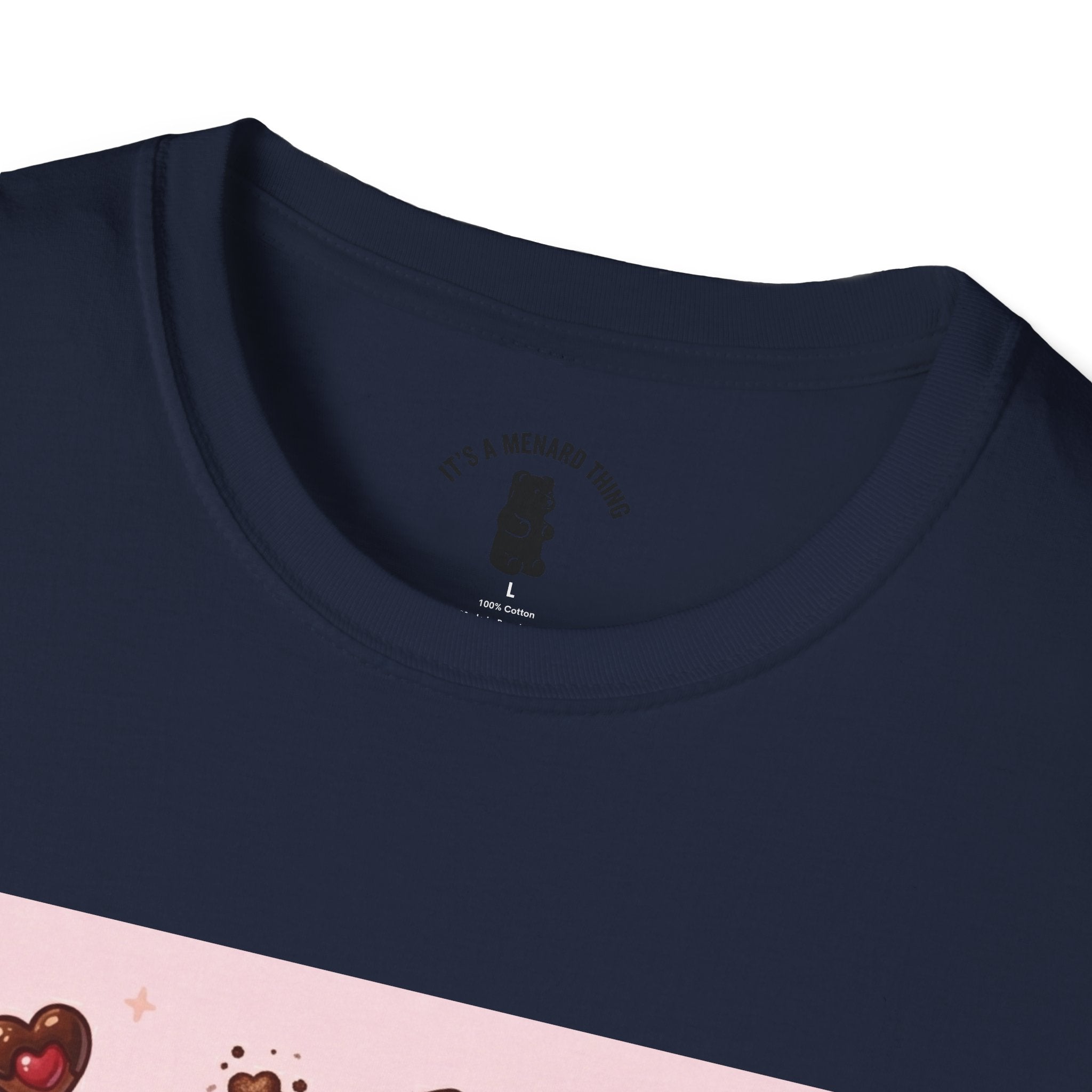 Chocolate Molten Lava Cake Gooey Gummy Bear — Cute Graphic Tee