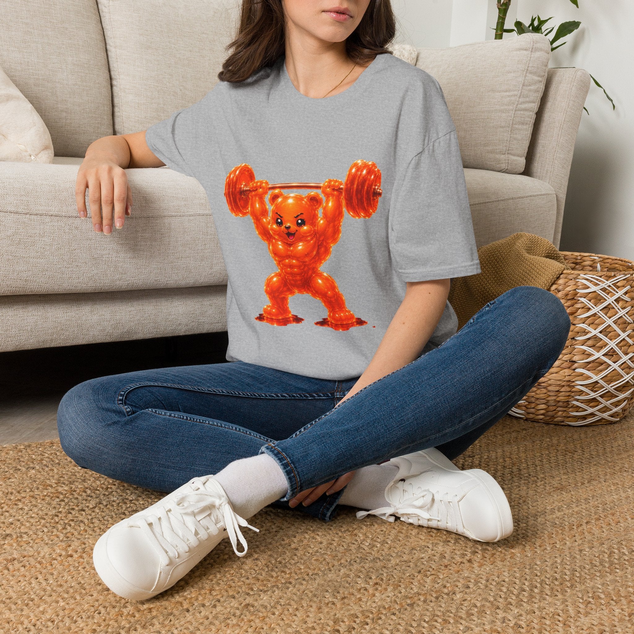 The Shredded Oozy Bear Special Neon Addition- Graphic Shirt