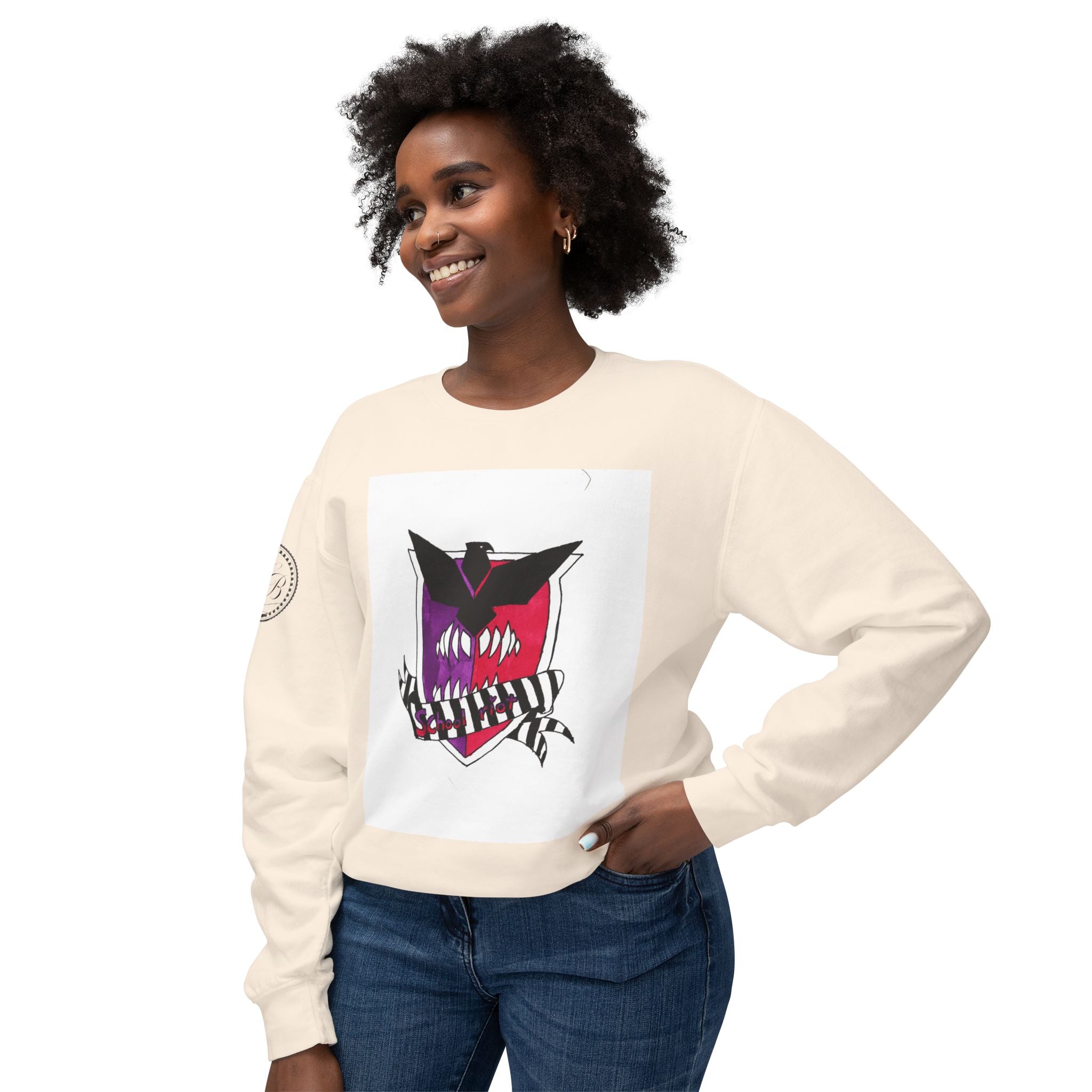 "School Riot" Hexilda Bane School Graphic Sweatshirt