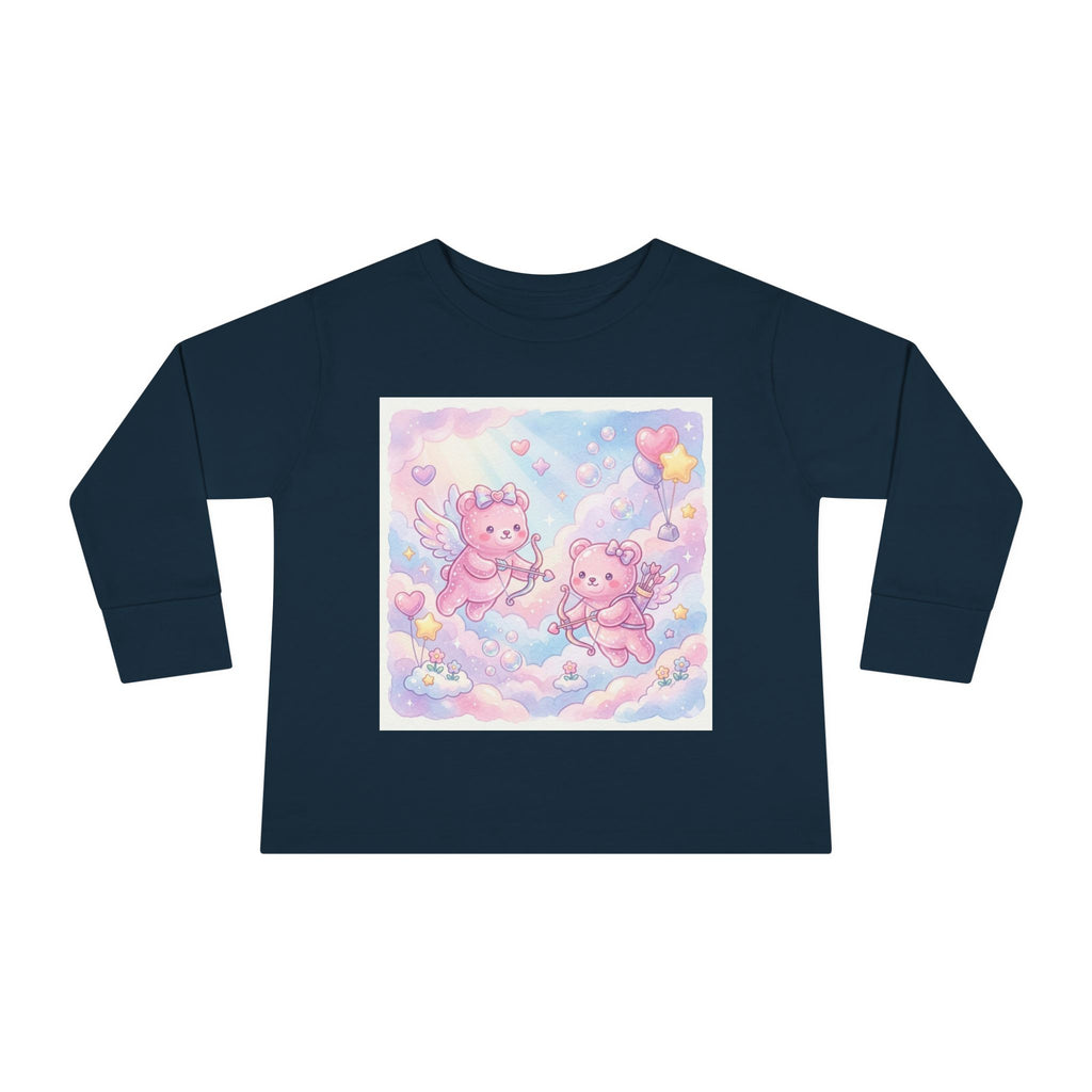 Adorable Cherub Sweet Oozy Bears, Gummy Duo- Graphic Long Sleeve Shirt