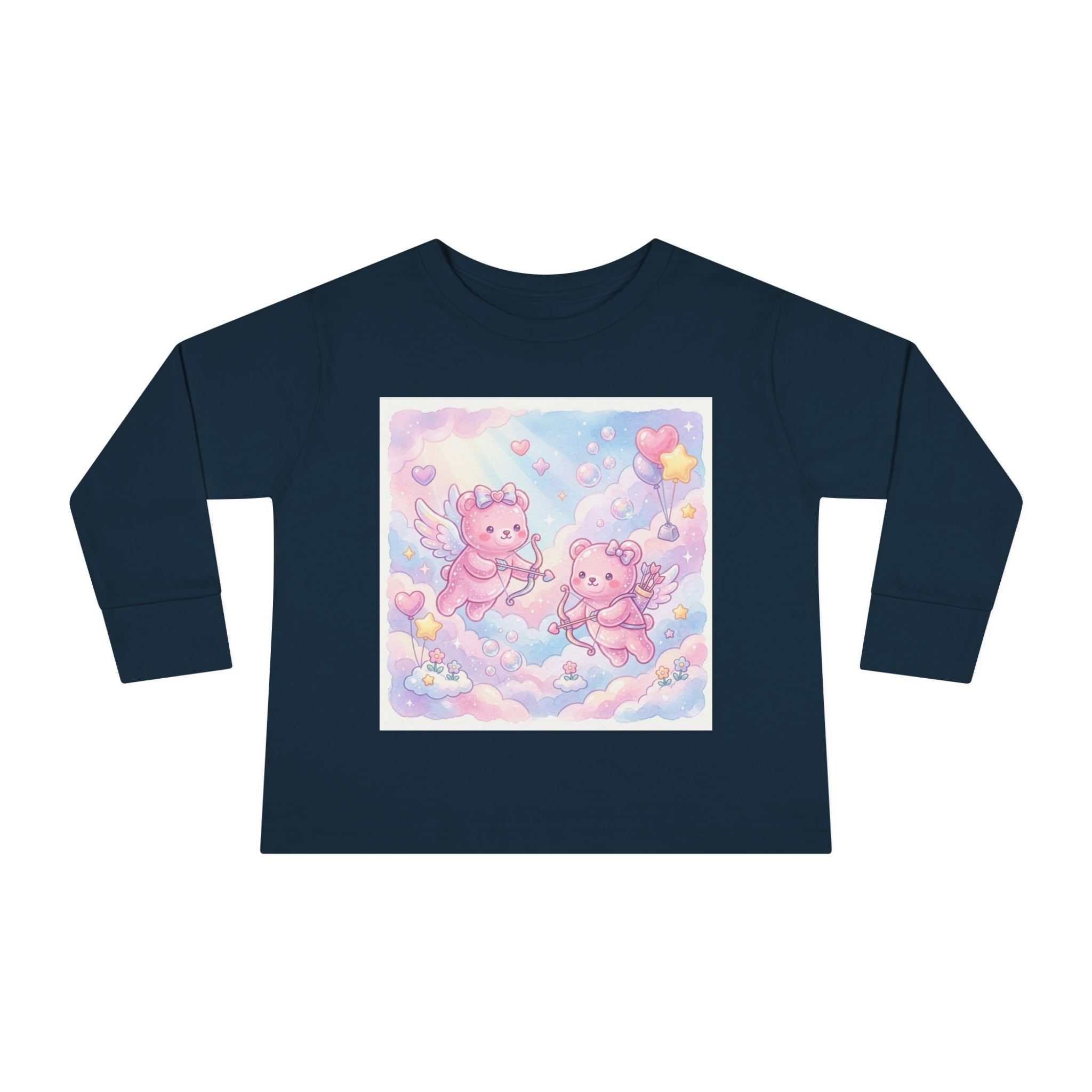 Adorable Cherub Sweet Oozy Bears, Gummy Duo- Graphic Long Sleeve Shirt