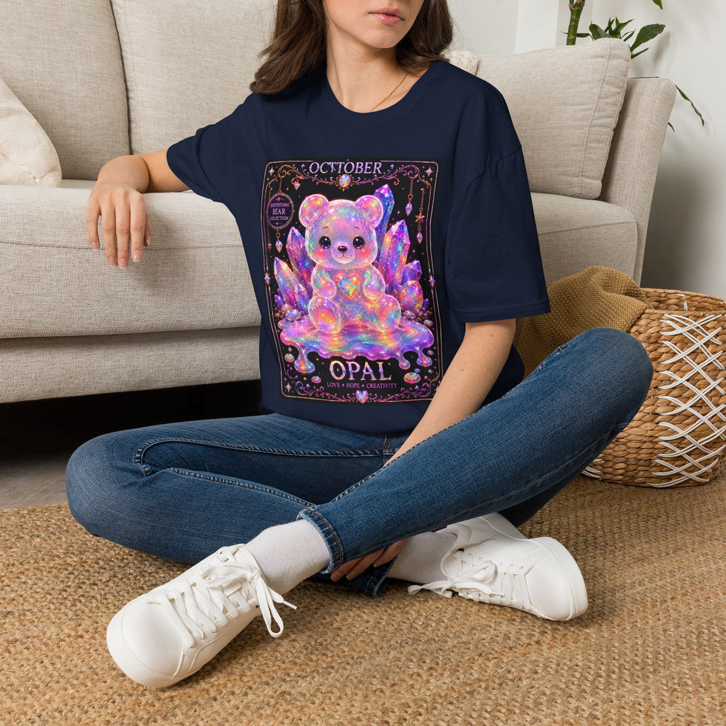 October, Opal Crystal Oozy Bear Special Addition- Graphic Shirt