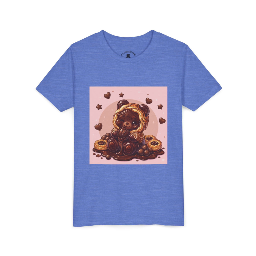 Chocolate Danish Gooey Gummy Bear Cute Kids Shirt