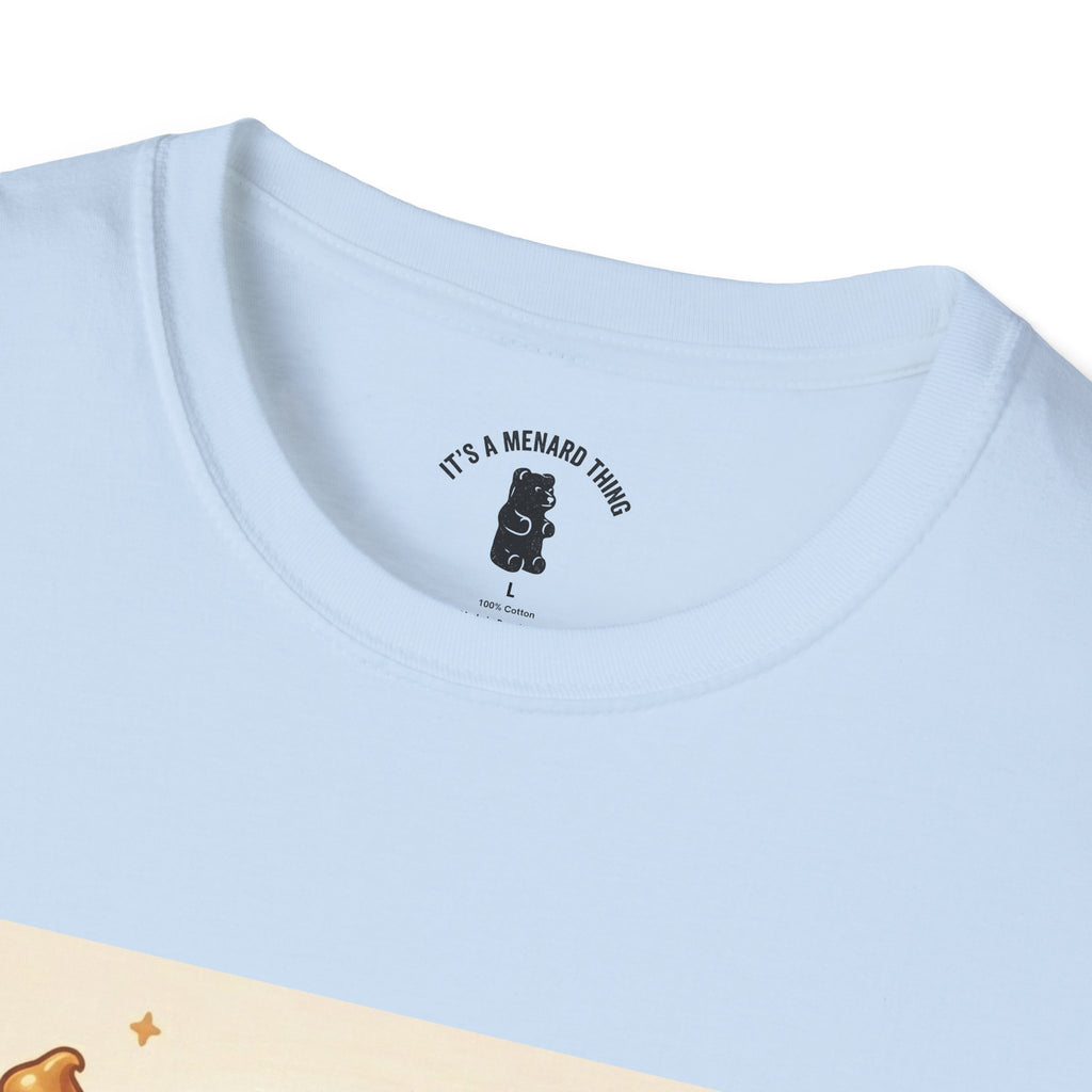 Butterscotch Drizzle Gooey Gummy Bear — Kawaii Graphic T-Shirt