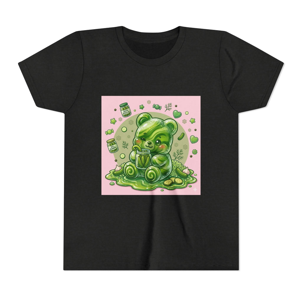 Tart Dilly Green Pickle Gooey Gummy- Graphic Youth T-Shirt