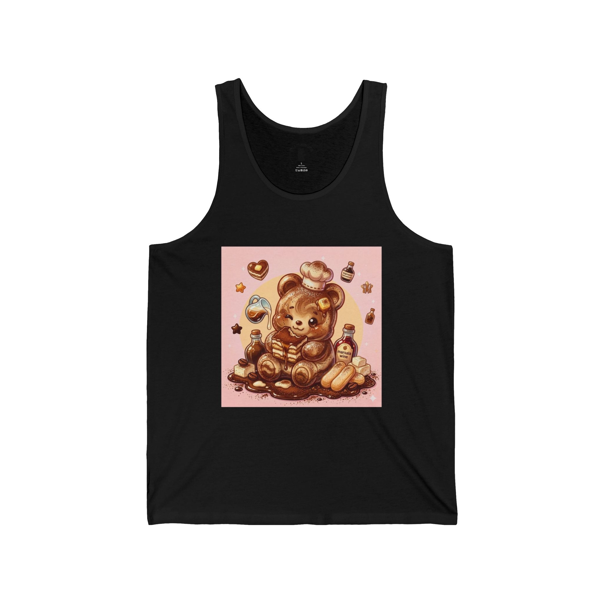 Treat me To Some Tiramisu Please, Gooey Gummy Bear— Cute Graphic Tank Top