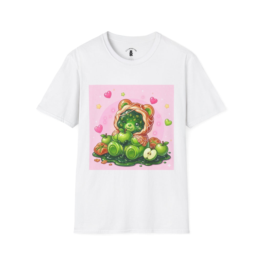Green Apple Danish Gooey Gummy Bear — Kawaii Graphic Tee
