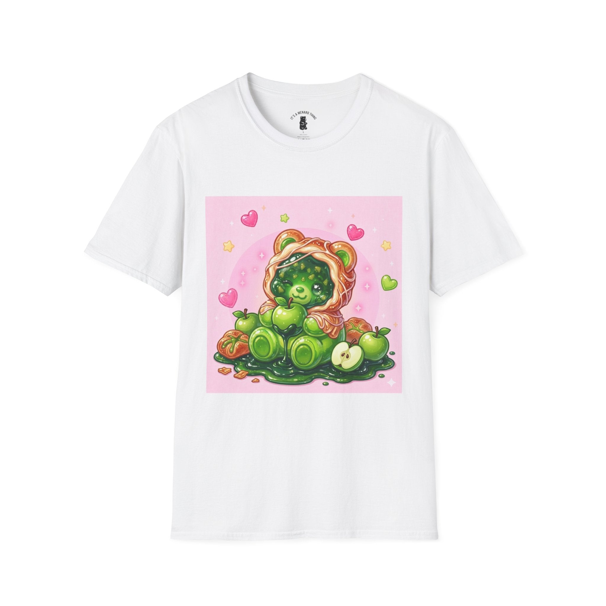 Green Apple Danish Gooey Gummy Bear — Kawaii Graphic Tee