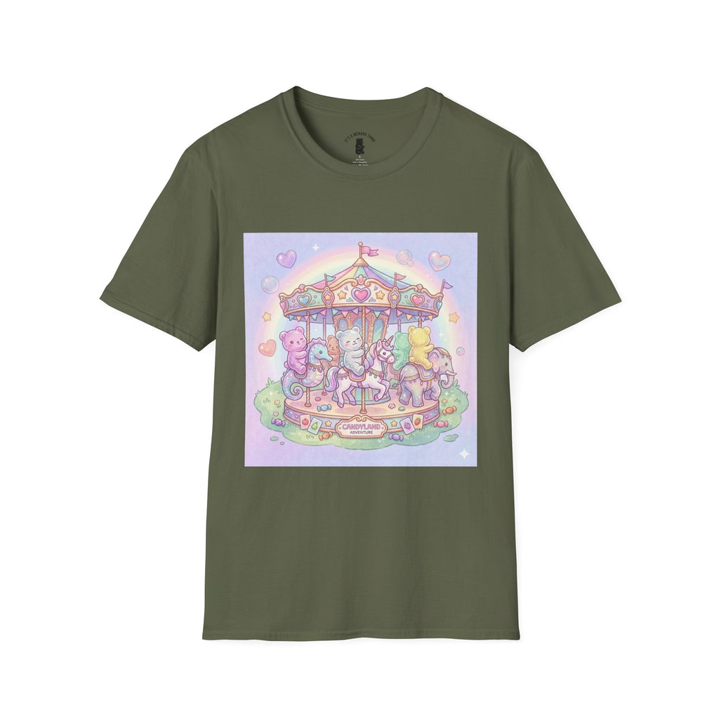 Riding the Fair Carousel, Gooey Gummy Friends — Cute Fairground Design