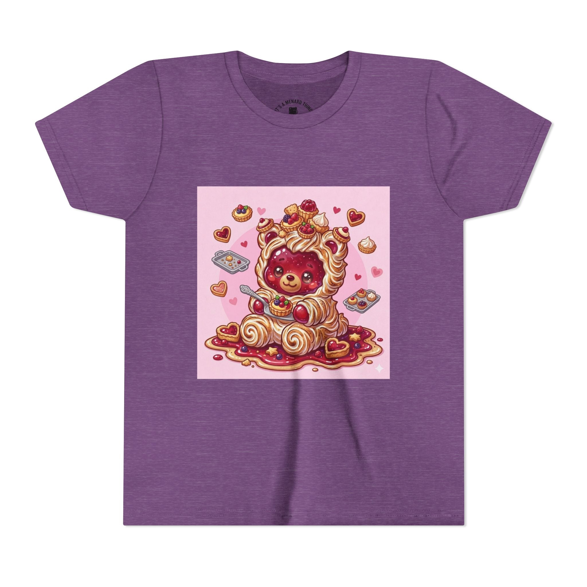 Whipper Berry Tart Gooey Gummy Bear Graphic Youth Shirt