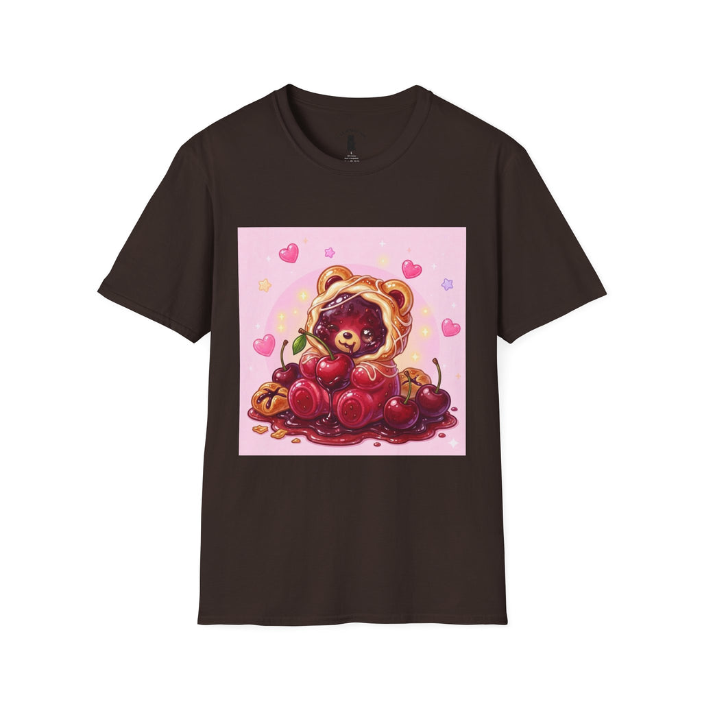 Cherry ripe Danish Gooey Gummy Bear— Kawaii Graphic Tee
