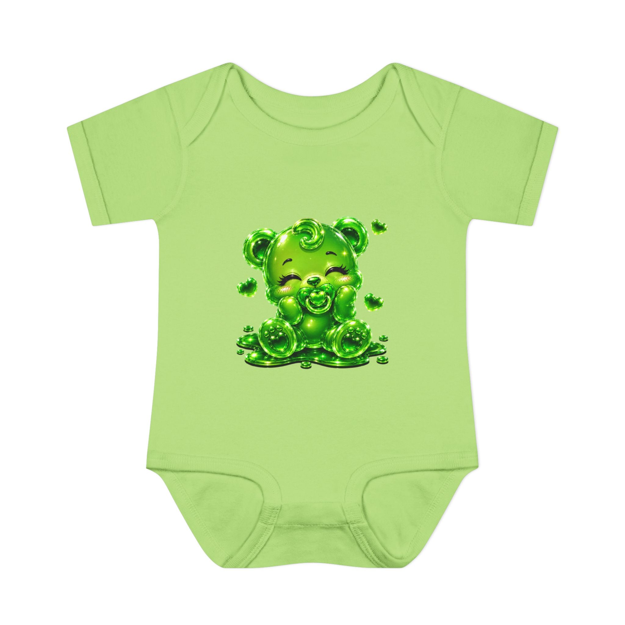 Happy Oozy Baby Gummy Bear Cutie Addition- Graphic Onesie
