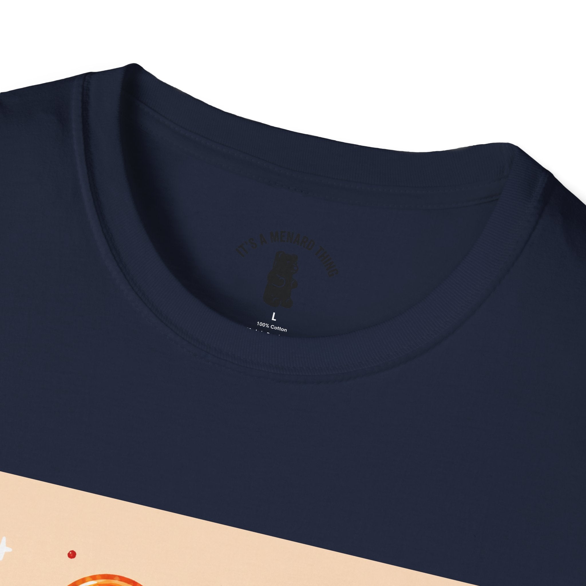 'Spicy Mood' Gooey Gummy Bear T-Shirt —Fiery Kawaii Graphic Tee