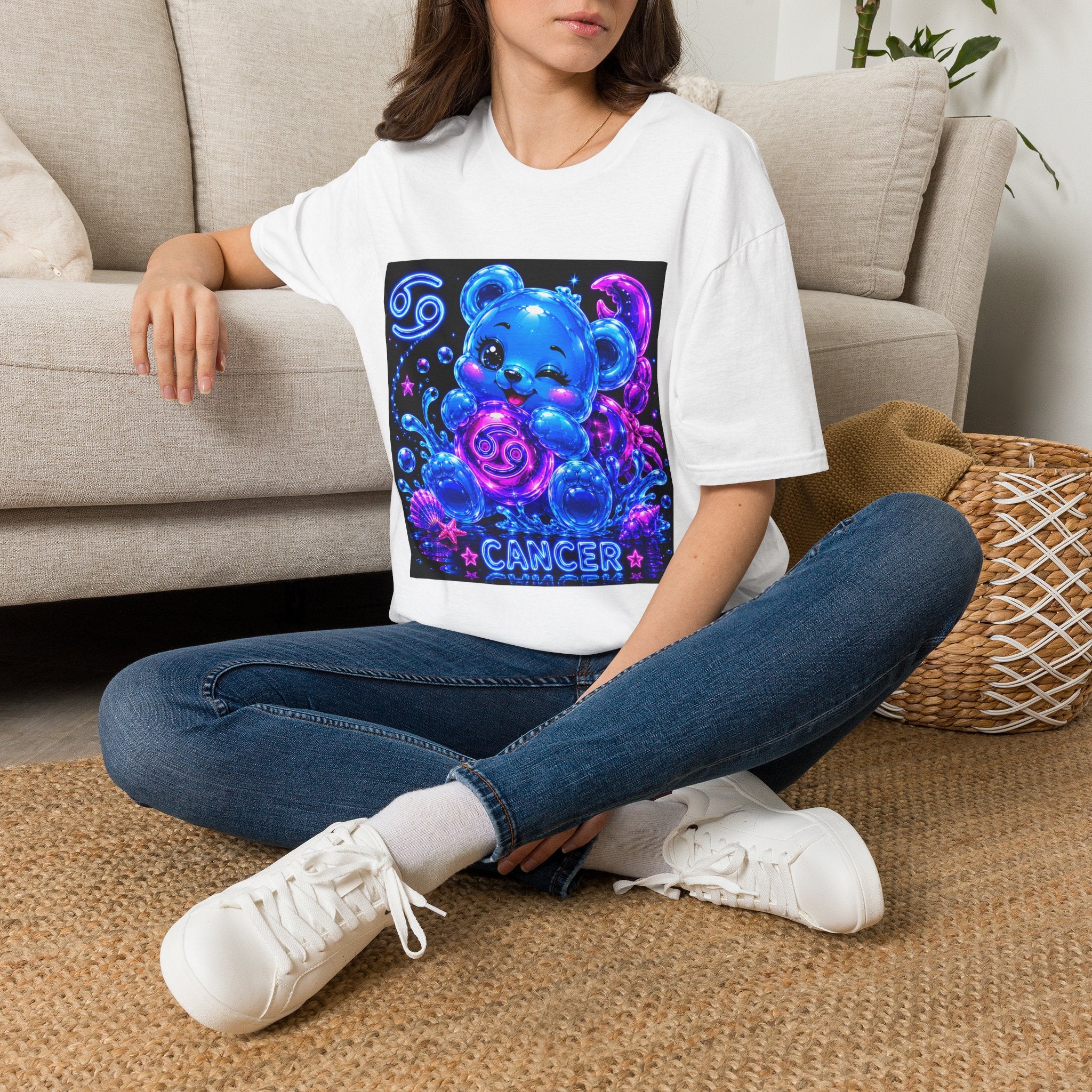 Cancer Zodiac Astrology Oozy Bears Special Addition- Graphic Shirt