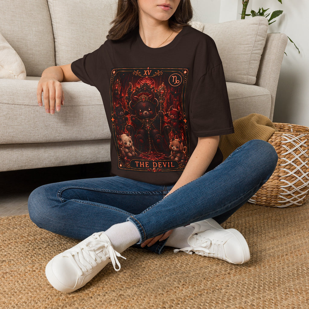 The Devil Tarot Card Oozy Bear Friend Special Addition- Graphic Shirt