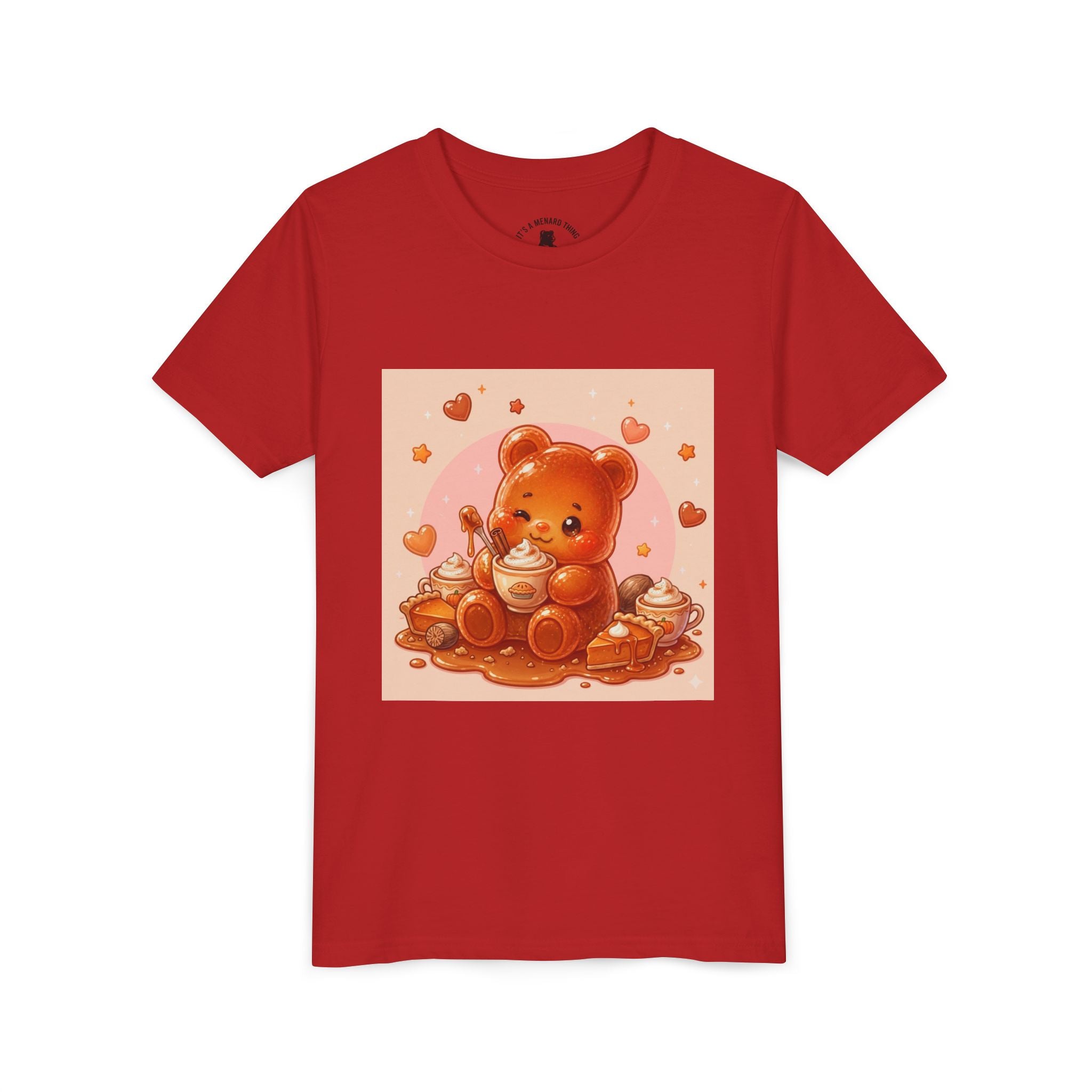 Pumpkin Spiced Latte & Pie Gooey Gummy Bear Graphic Tee