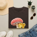 Sticky Strange Orange Mushroom, Yellow Oozy Bear Gummy- Graphic shirt