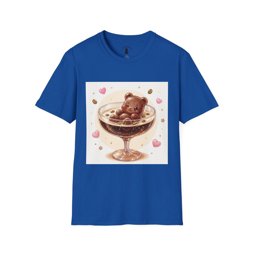 Tart Coffee Martini pool Boozy Gooey Gummy Bears- Kawaii Graphic T-Shirt