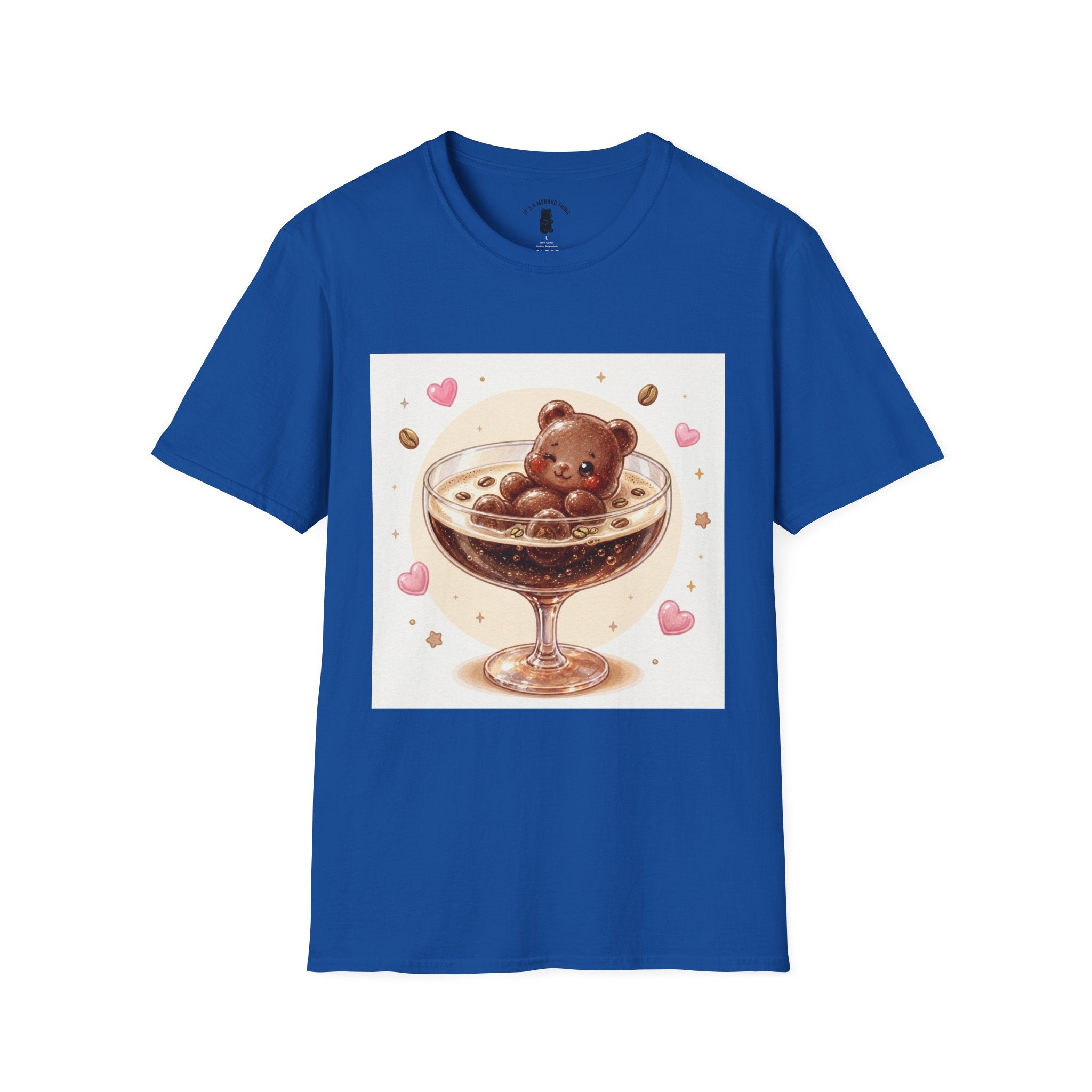 Tart Coffee Martini pool Boozy Gooey Gummy Bears- Kawaii Graphic T-Shirt