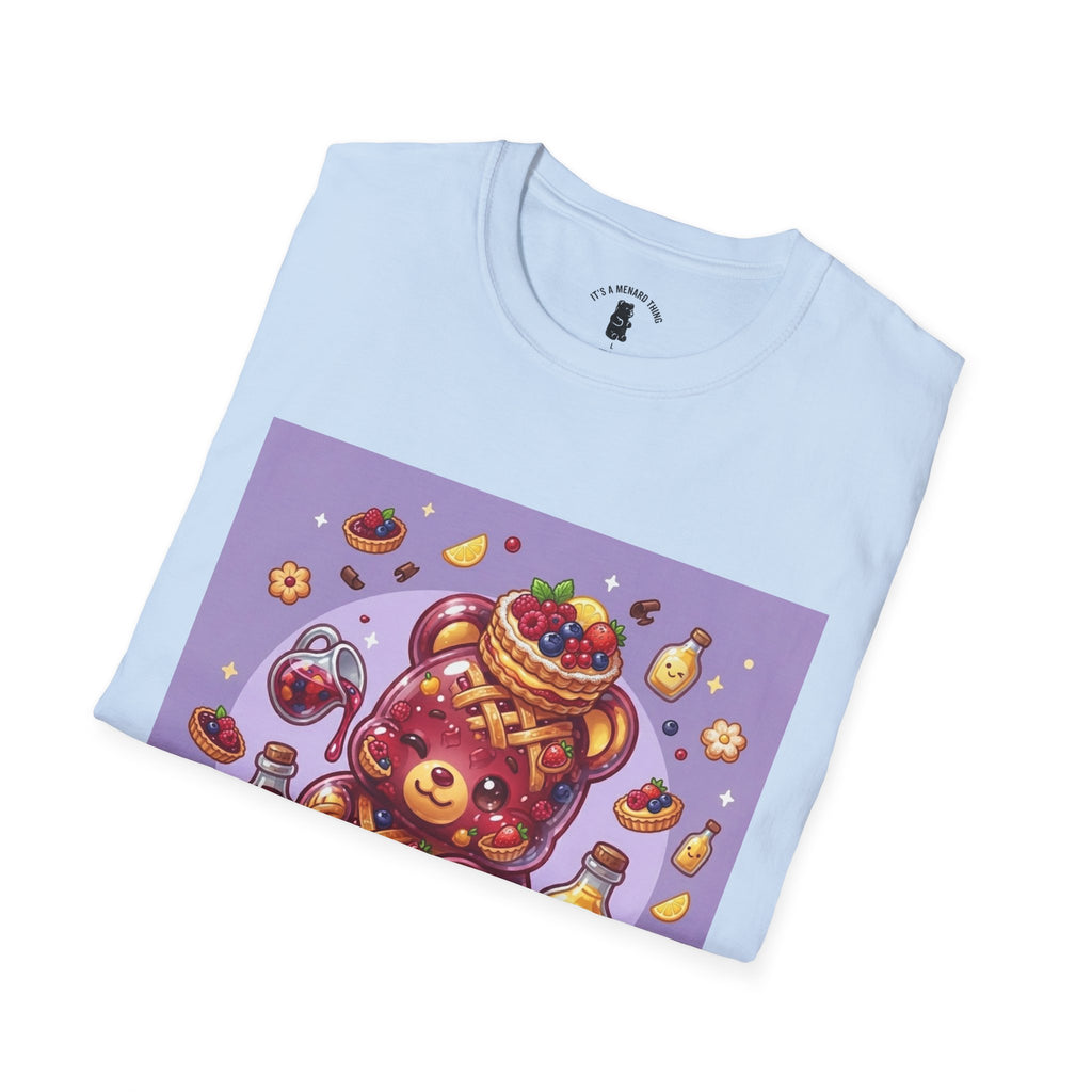 Mixed Berry Tart, Exotic Gooey Gummy Bear — Kawaii Graphic T-Shirt