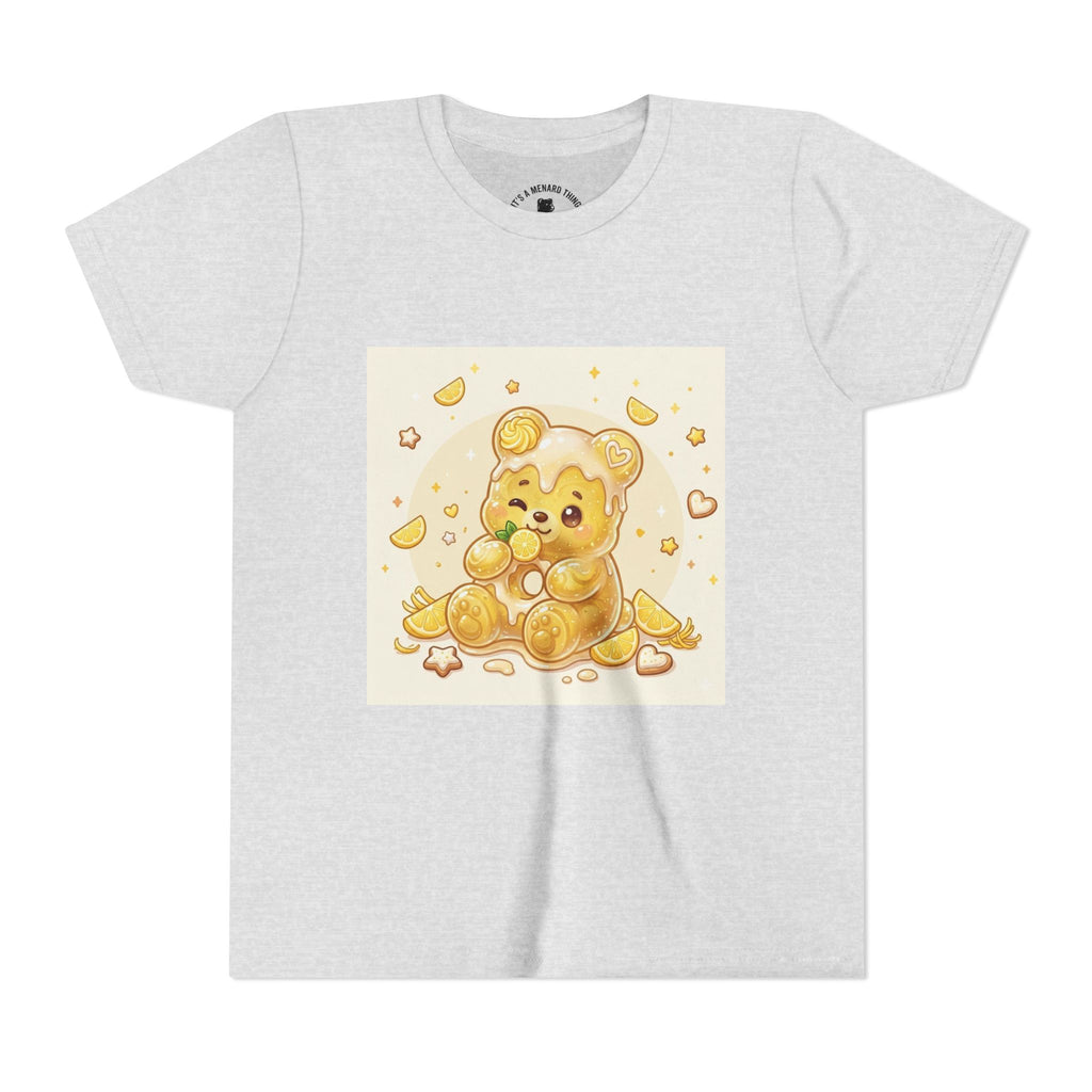 Lemon Bunt Cake Gooey Gummy bear Kids Shirt