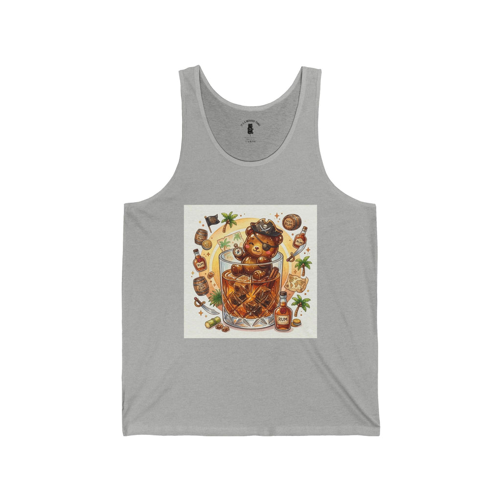 Special Pirate Rum, Boozy Gooey Gummy Bear — Kawaii Design Tank Top
