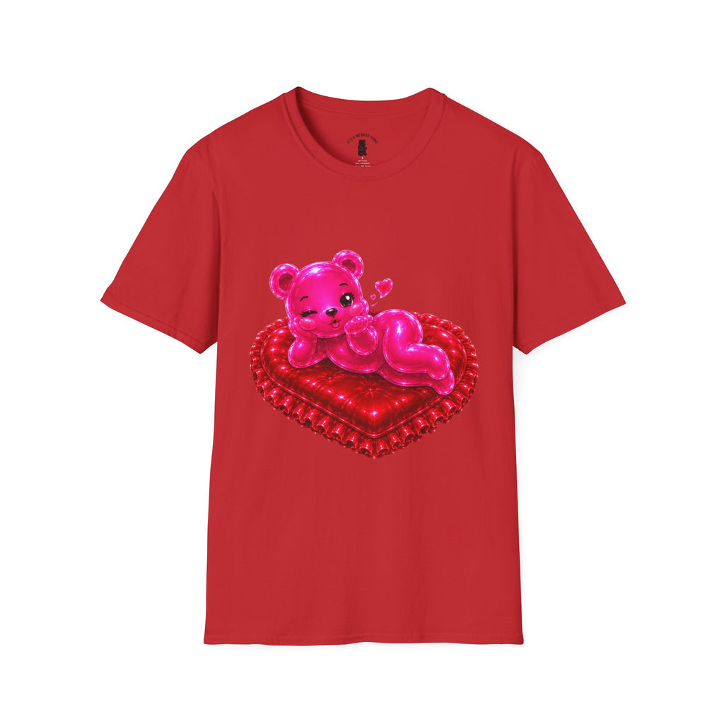 Valentines Addtion, Love me Long time Oozy Bear- Graphic Shirt (Adult Only)