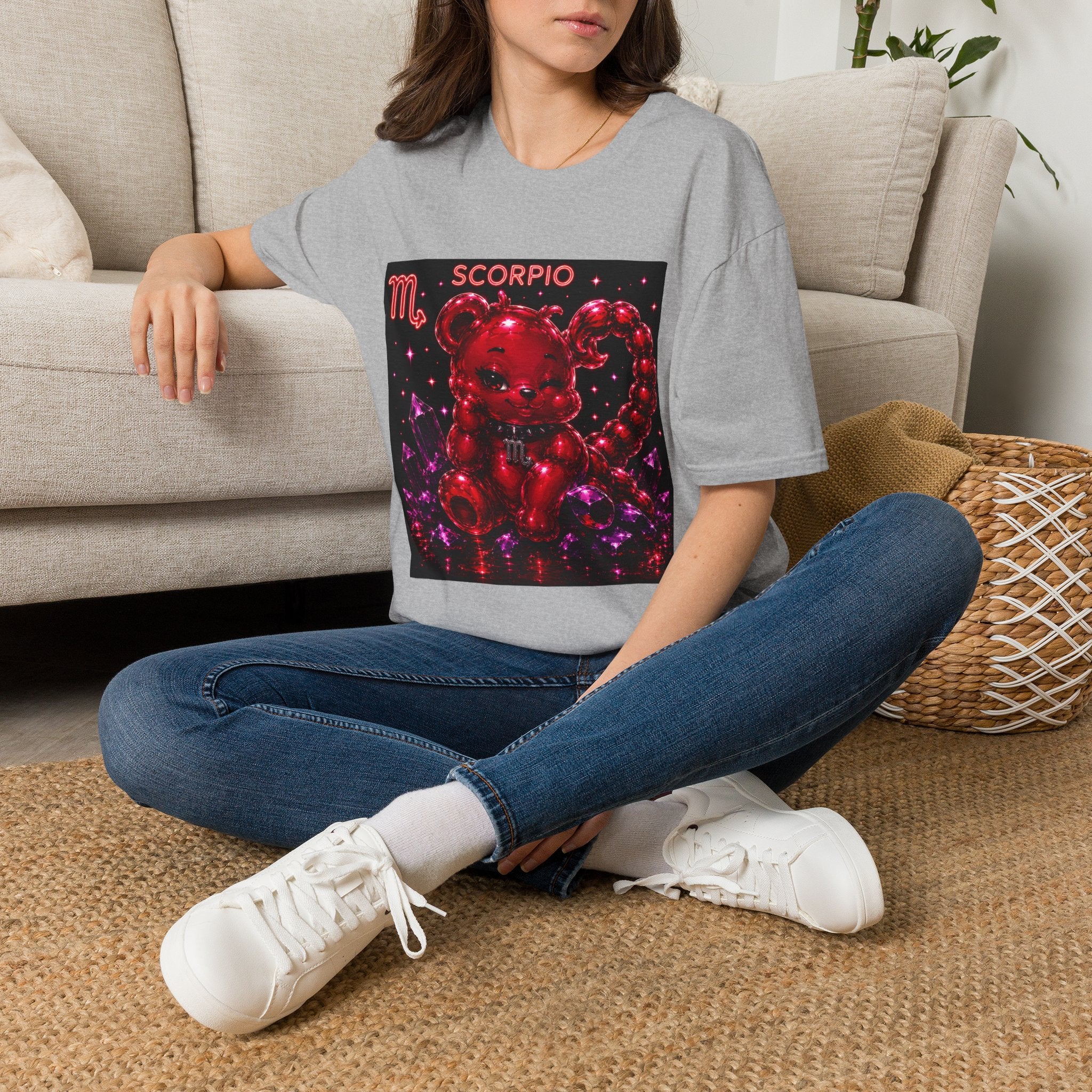 Scorpio Zodiac Astrology Oozy Bear Special Additon- Graphic Shirt